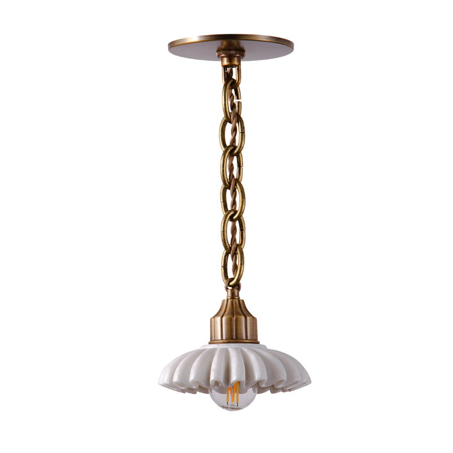 Lola Pendant Lamp shown with suspension rod.
