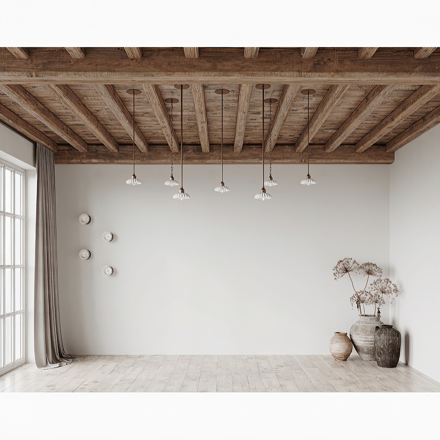 Side view of the Lola Pendant Lamp against a neutral background.