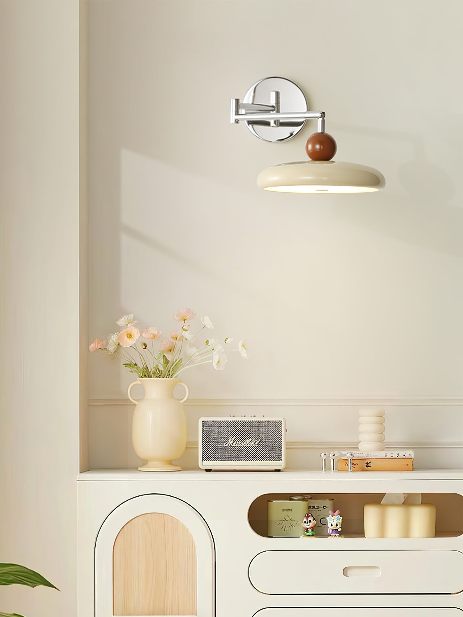 Lola Plug-in Wall Lamp-Neutral Decor