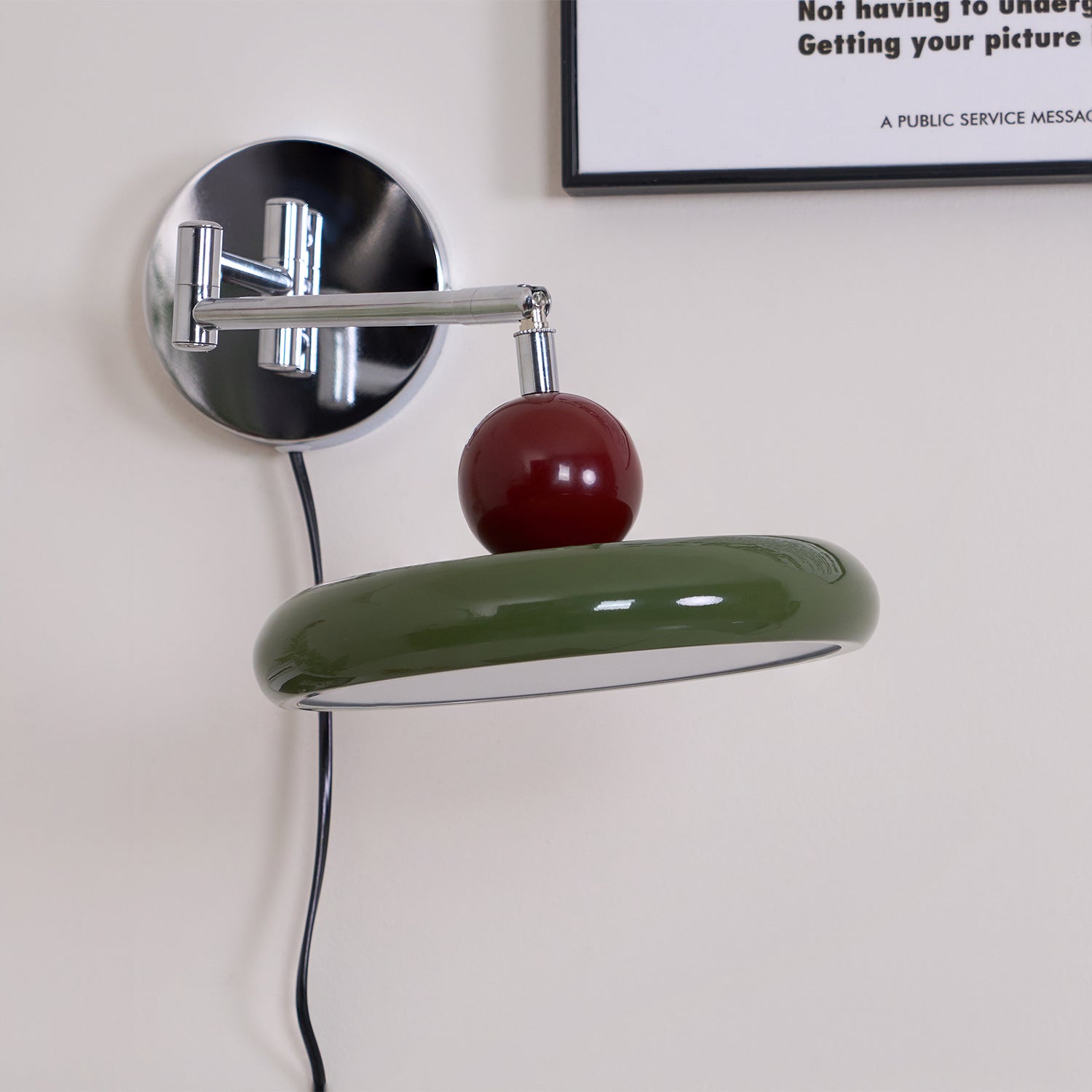 Lola Plug-in Wall Lamp-Neutral Decor