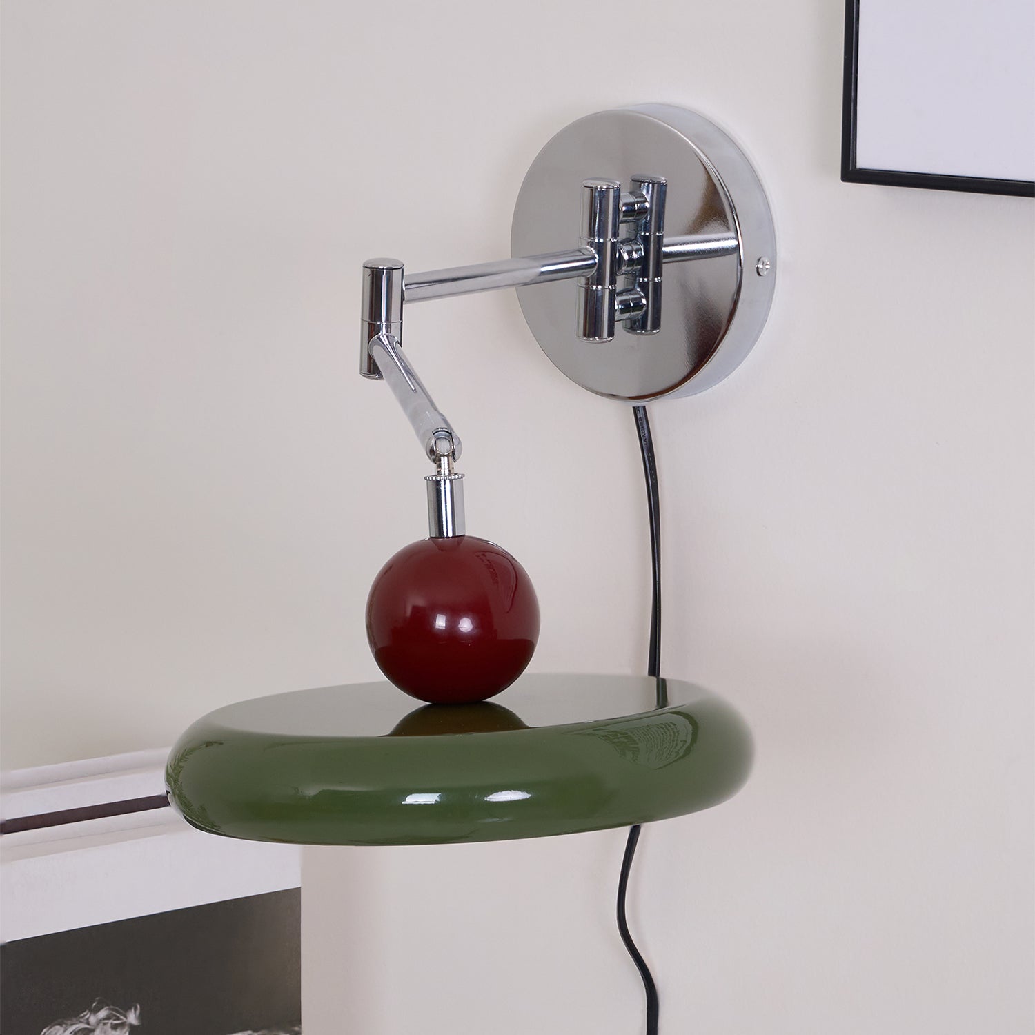 Lola Plug-in Wall Lamp-Neutral Decor