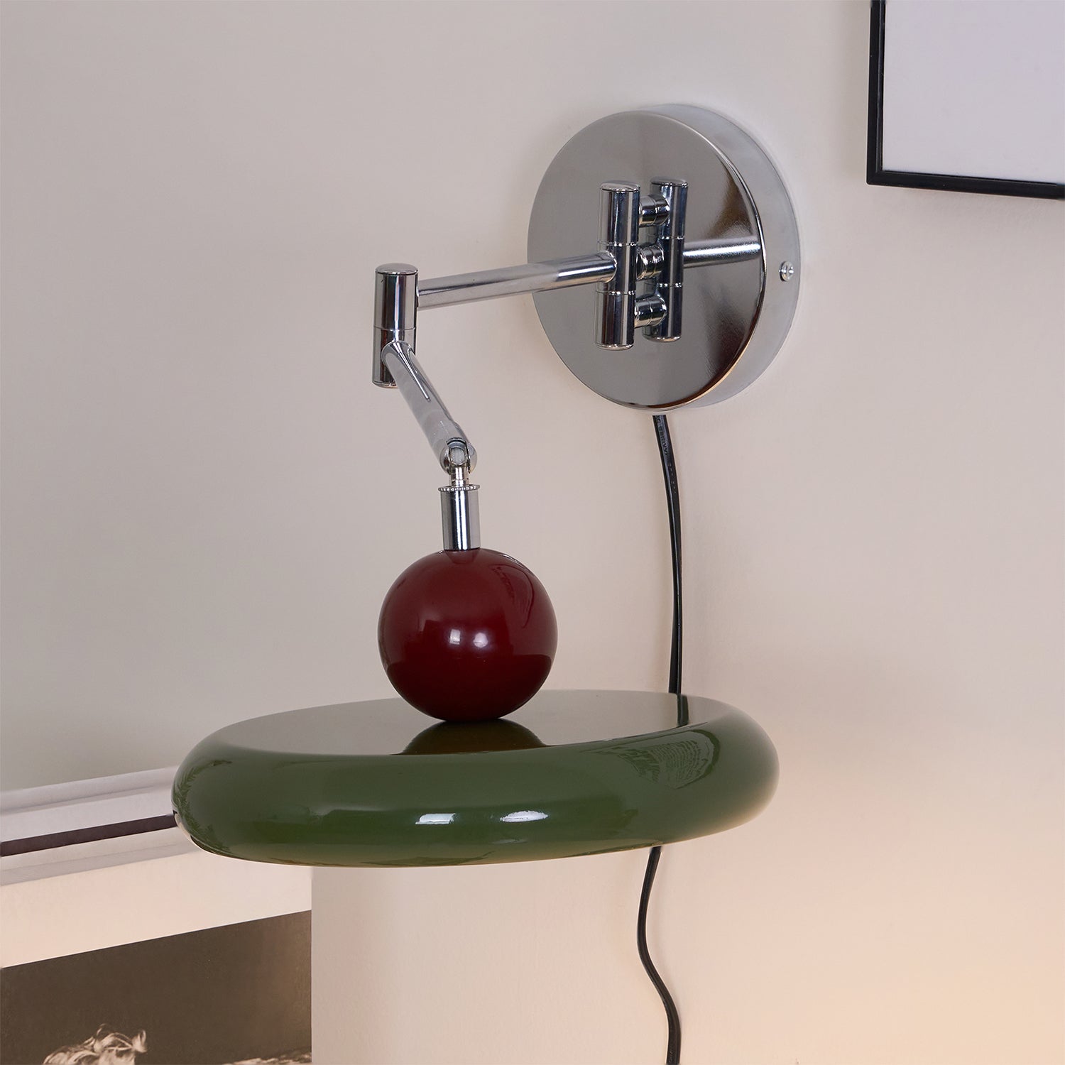 Lola Plug-in Wall Lamp-Neutral Decor
