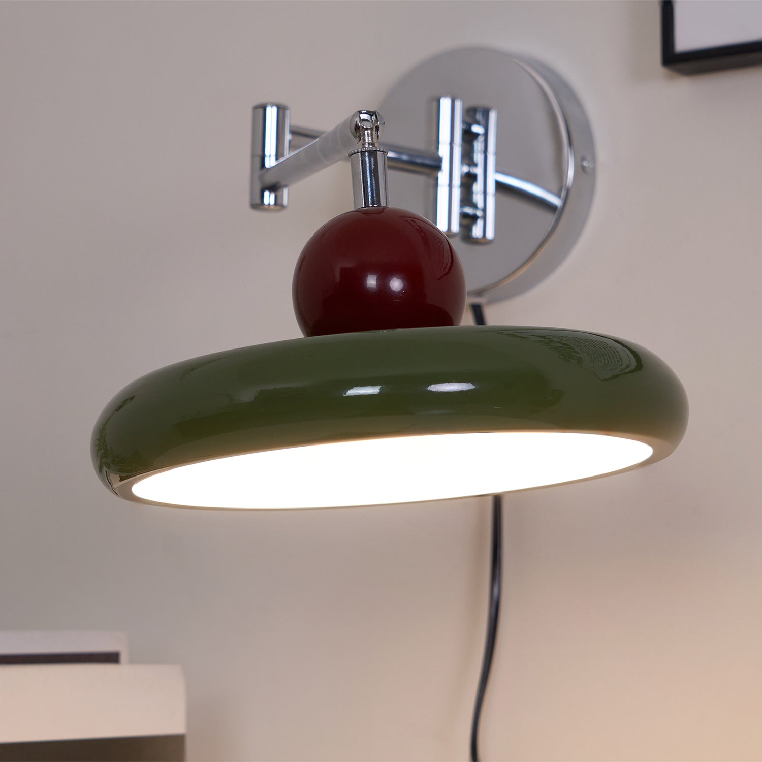 Lola Plug-in Wall Lamp-Neutral Decor