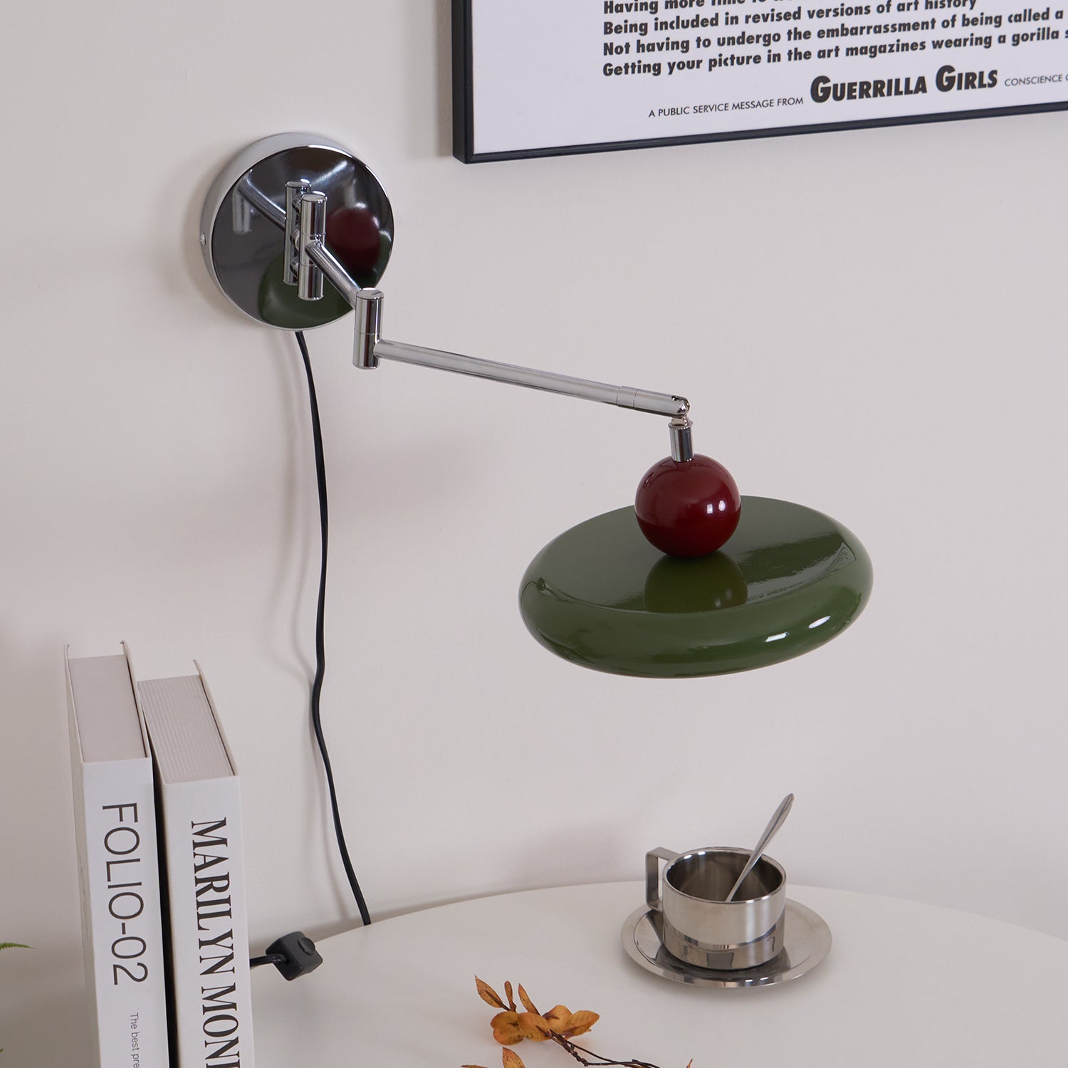 Lola Plug-in Wall Lamp-Neutral Decor