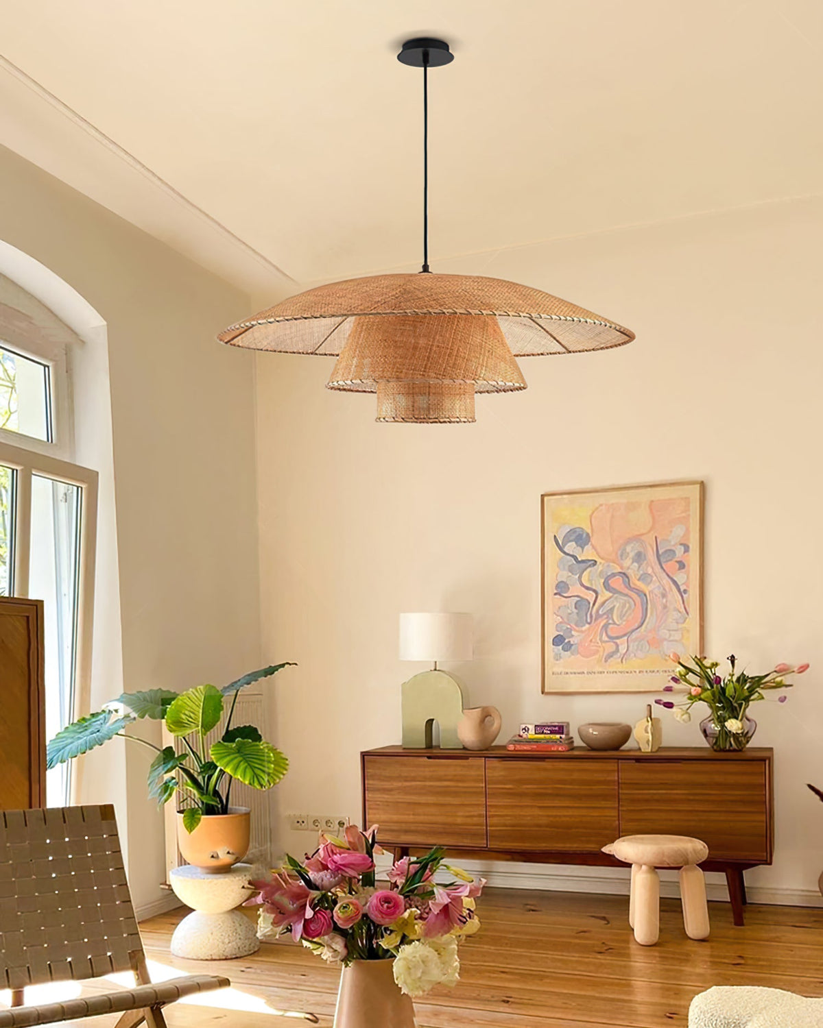 Lola Rattan Pendant Lamp