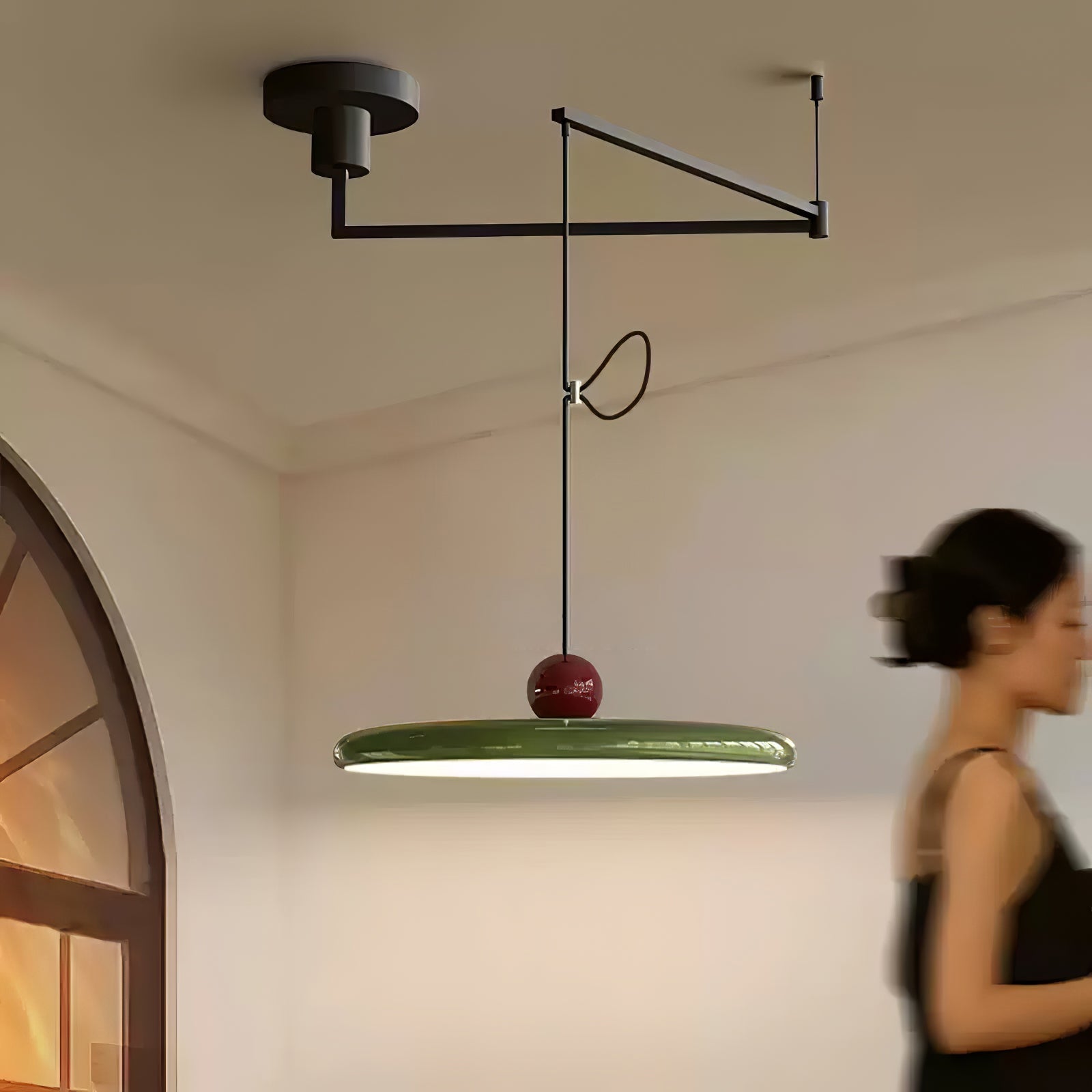 Exvane Acrylic Modern Pendant Lamp-Neutral Decor