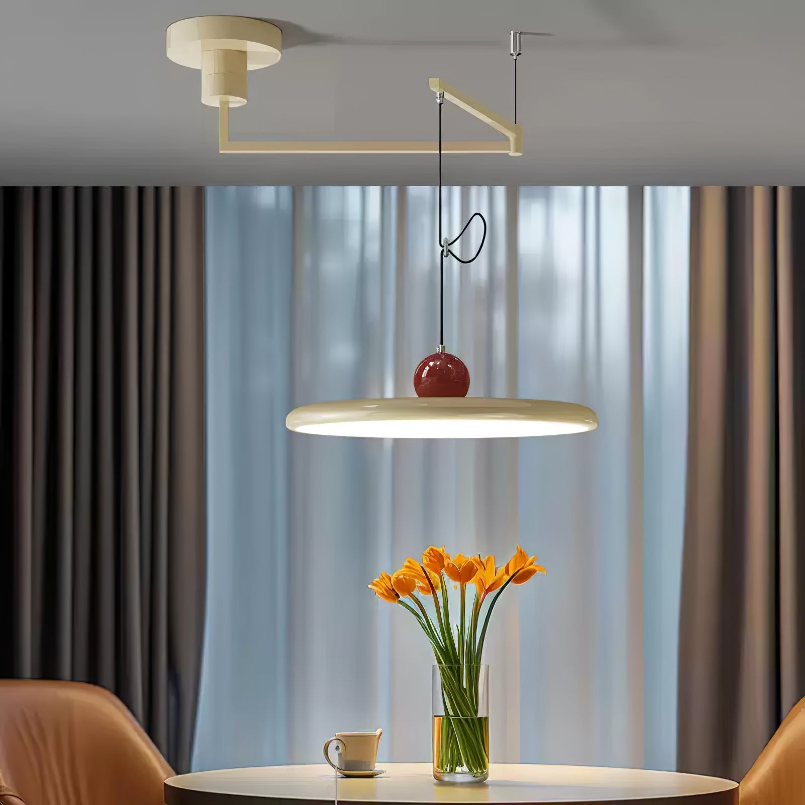 Exvane Acrylic Modern Pendant Lamp-Neutral Decor