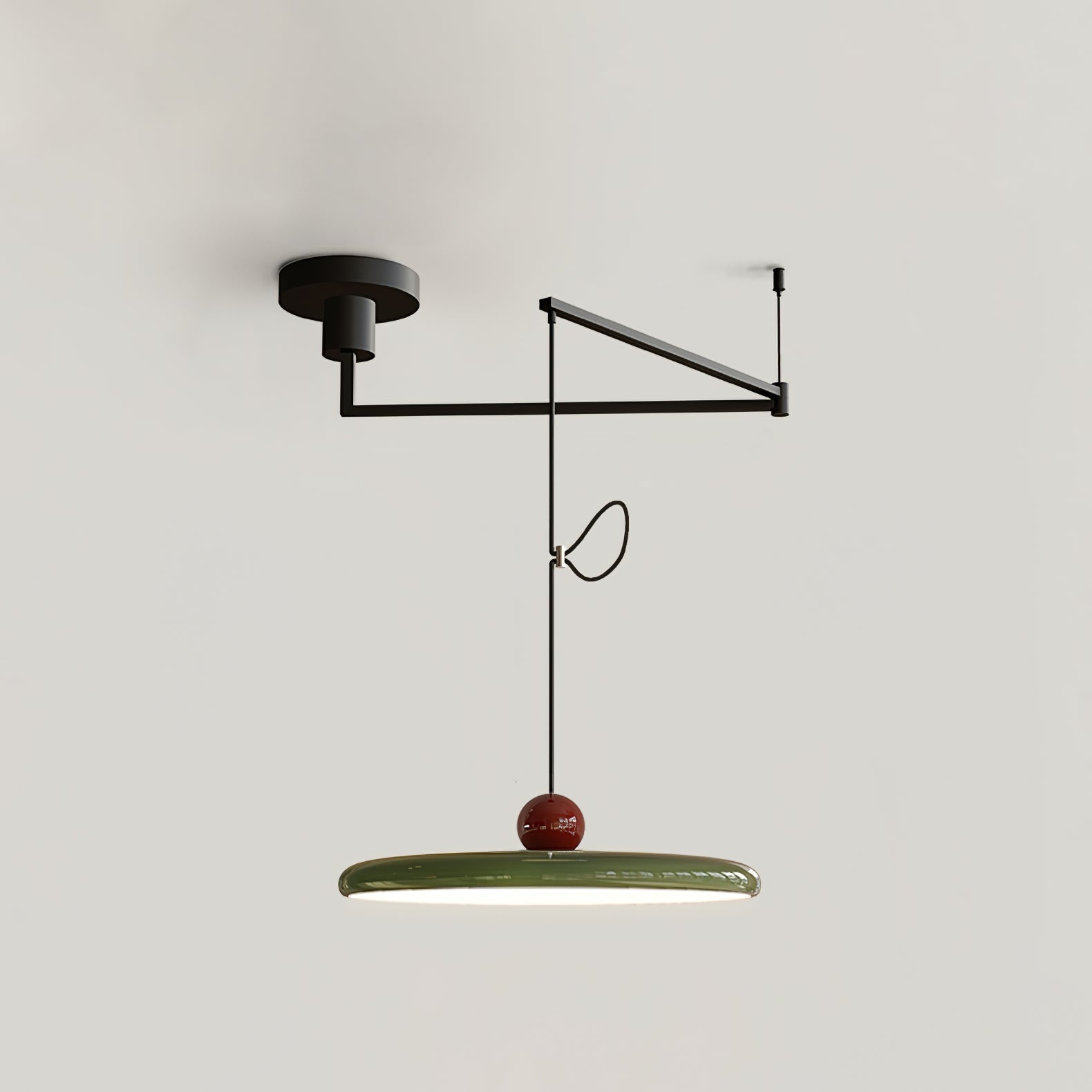 Exvane Acrylic Modern Pendant Lamp-Neutral Decor