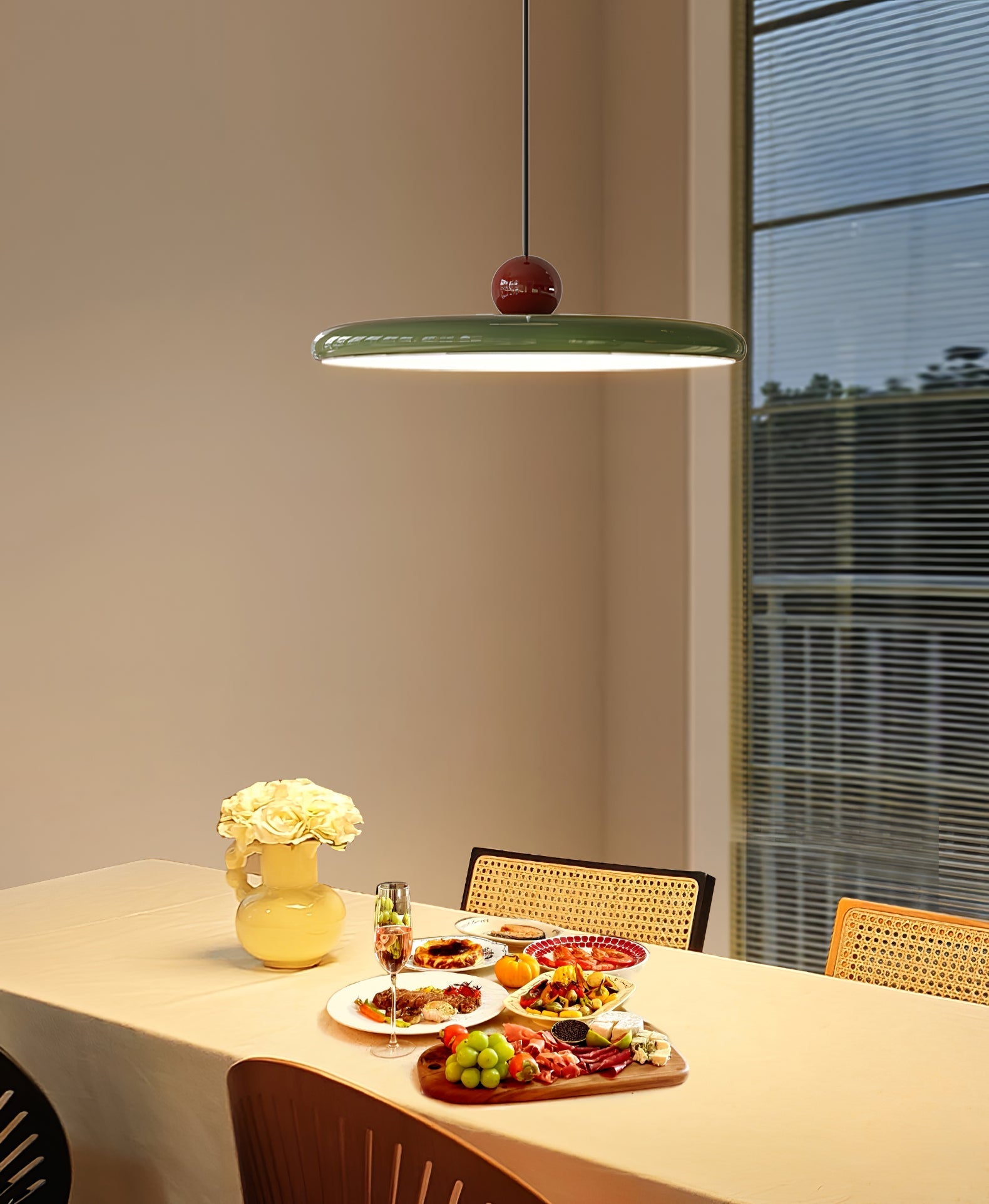 Exvane Acrylic Modern Pendant Lamp-Neutral Decor