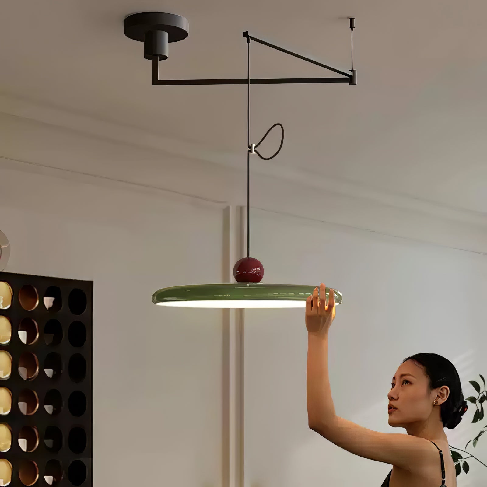 Exvane Acrylic Modern Pendant Lamp-Neutral Decor