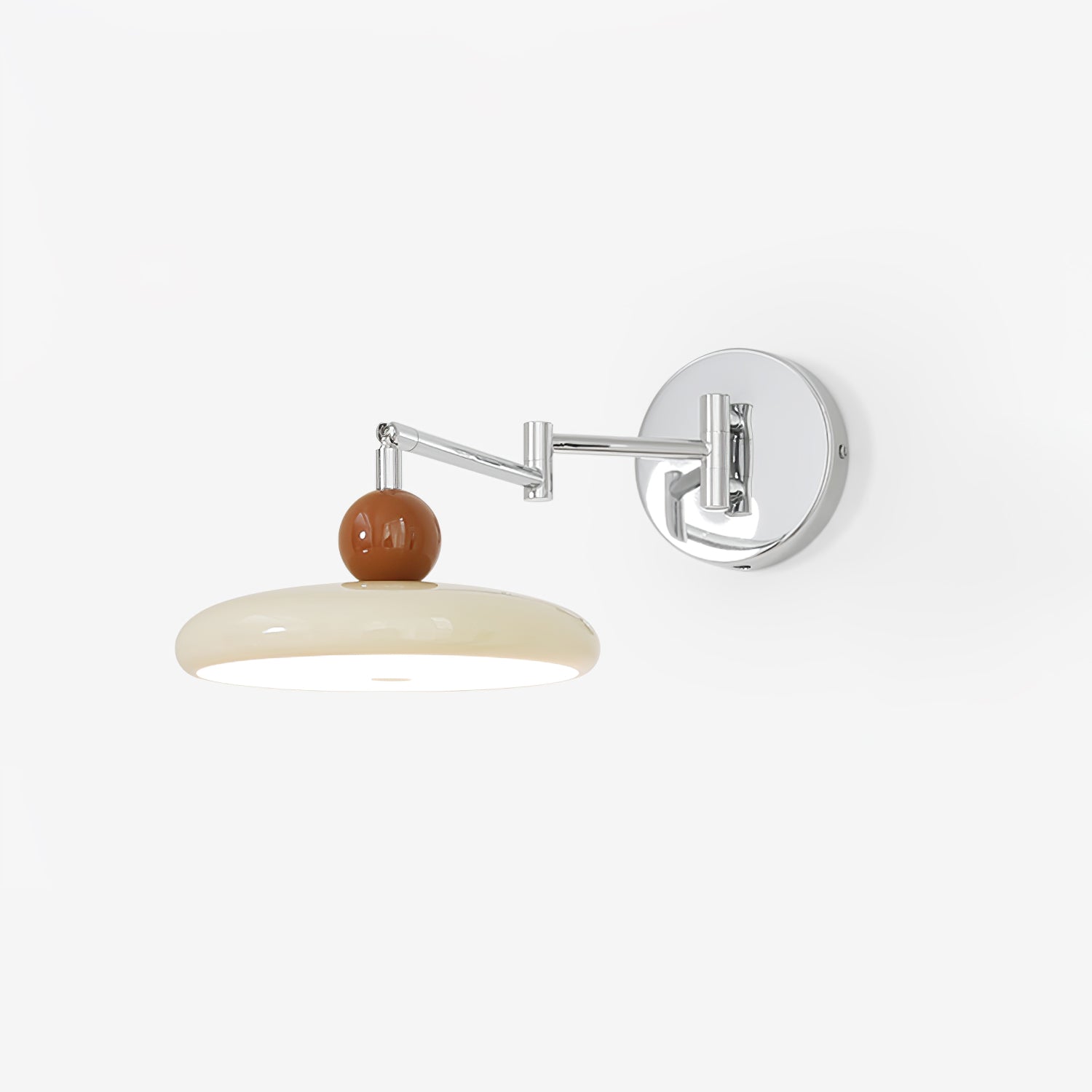 Rixor Vintage Acrylic Wall Lamp-Neutral Decor