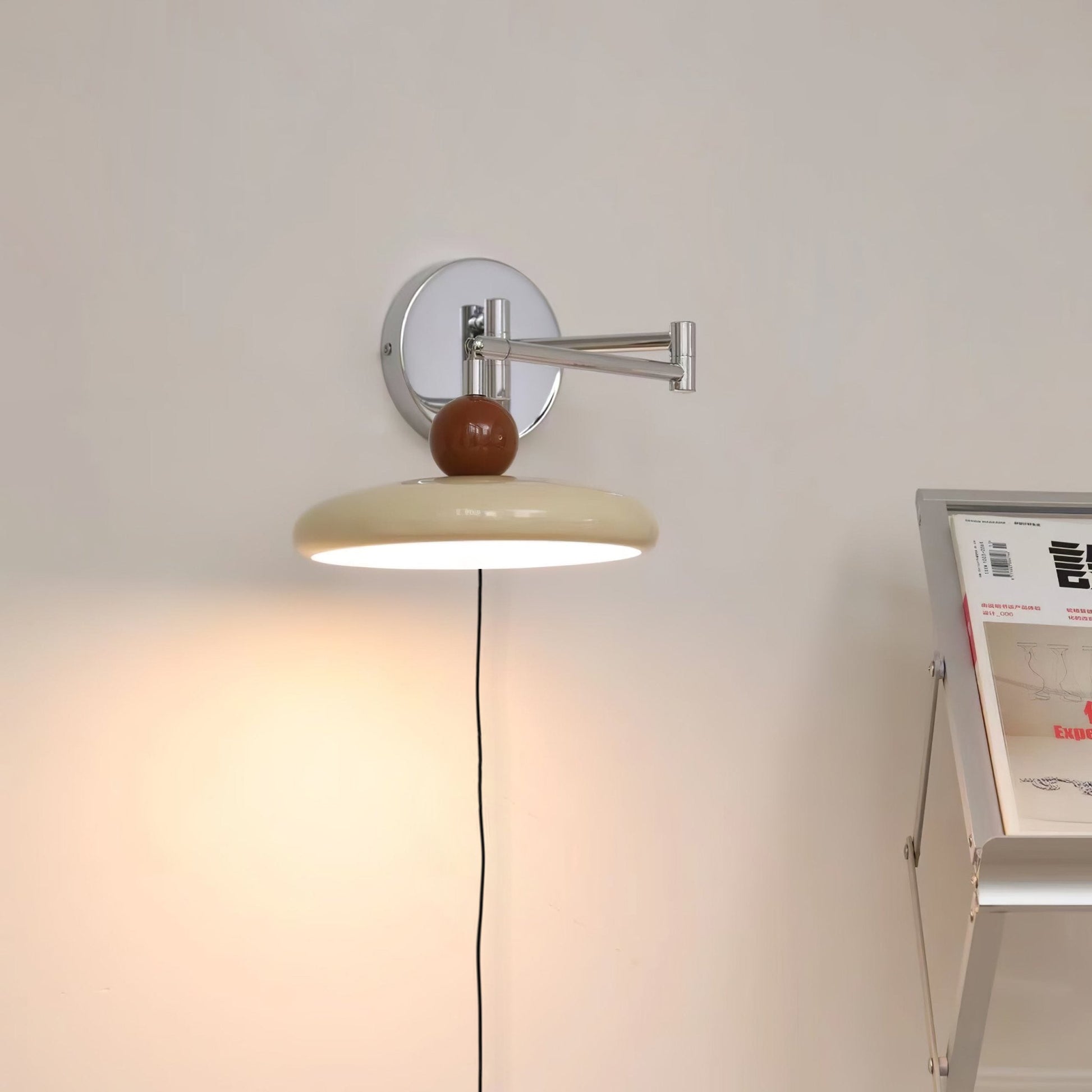 Lola Plug-in Wall Lamp-Neutral Decor