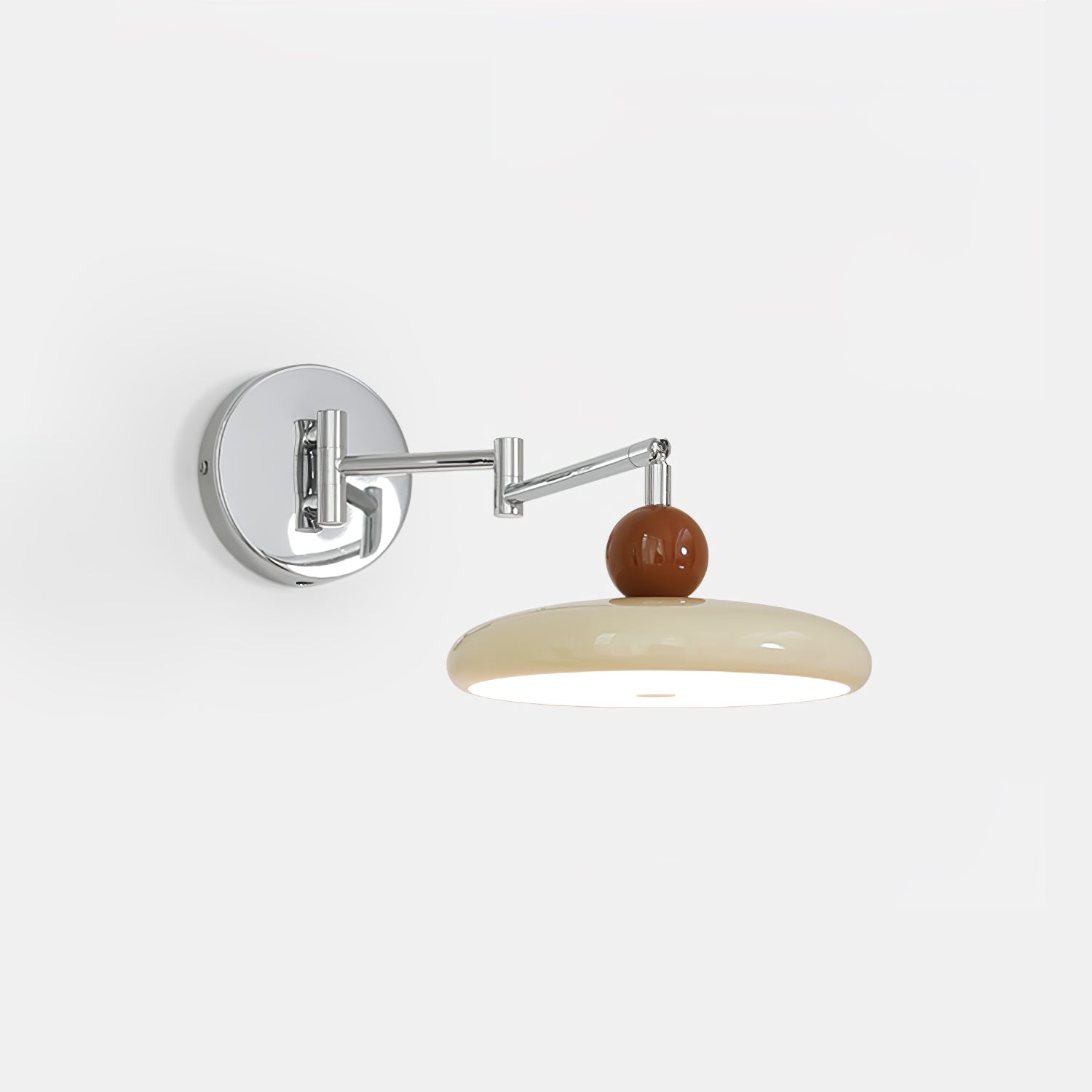 Rixor Vintage Acrylic Wall Lamp-Neutral Decor