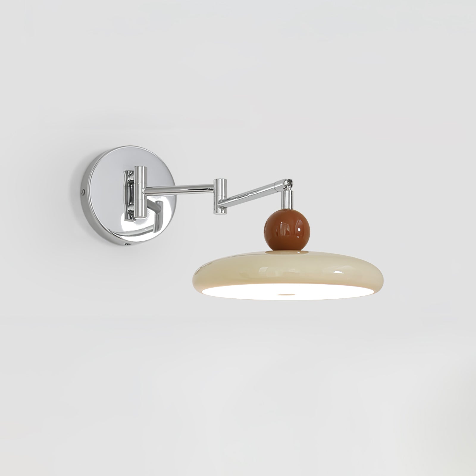 Rixor Vintage Acrylic Wall Lamp-Neutral Decor