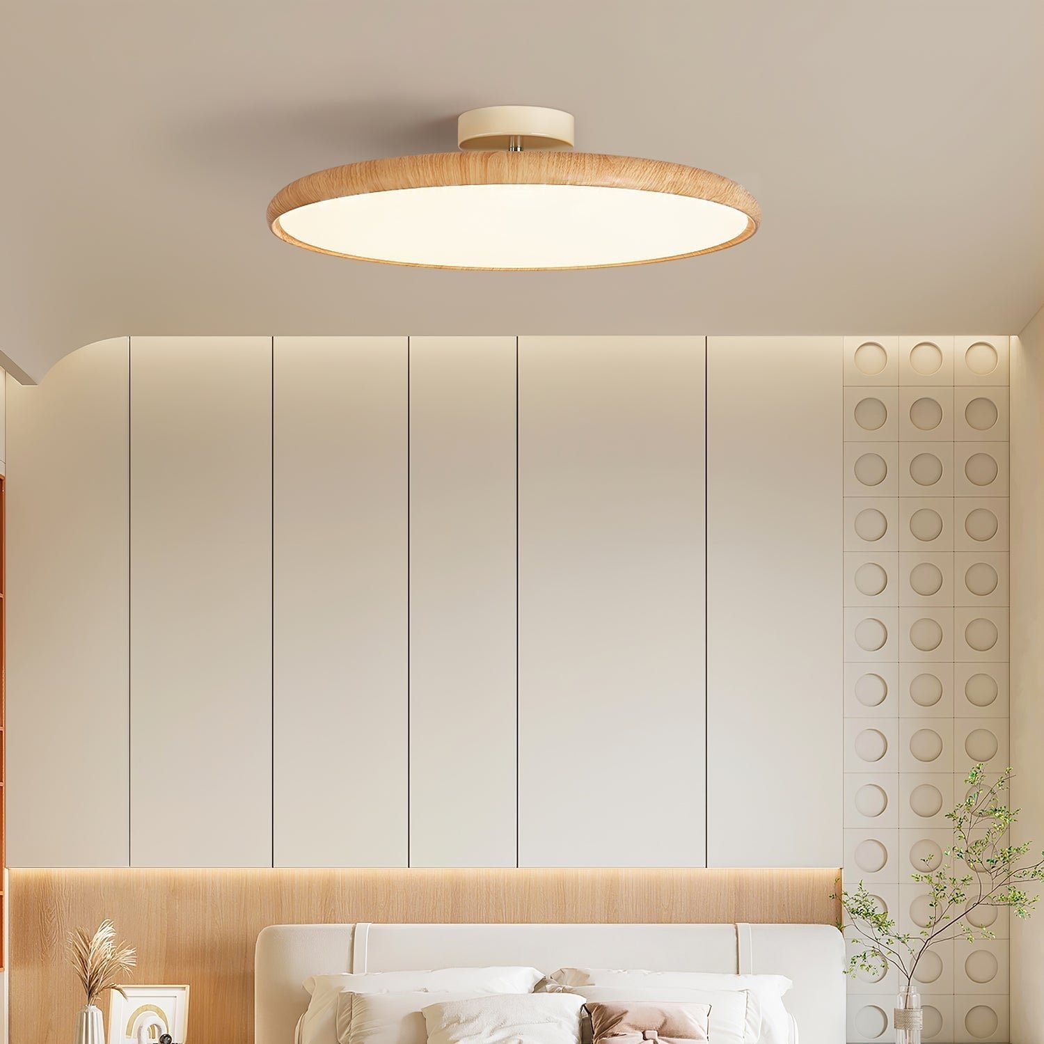 Ralemu Modern Minimalist Adjustable Ceiling Lamp-Neutral Decor