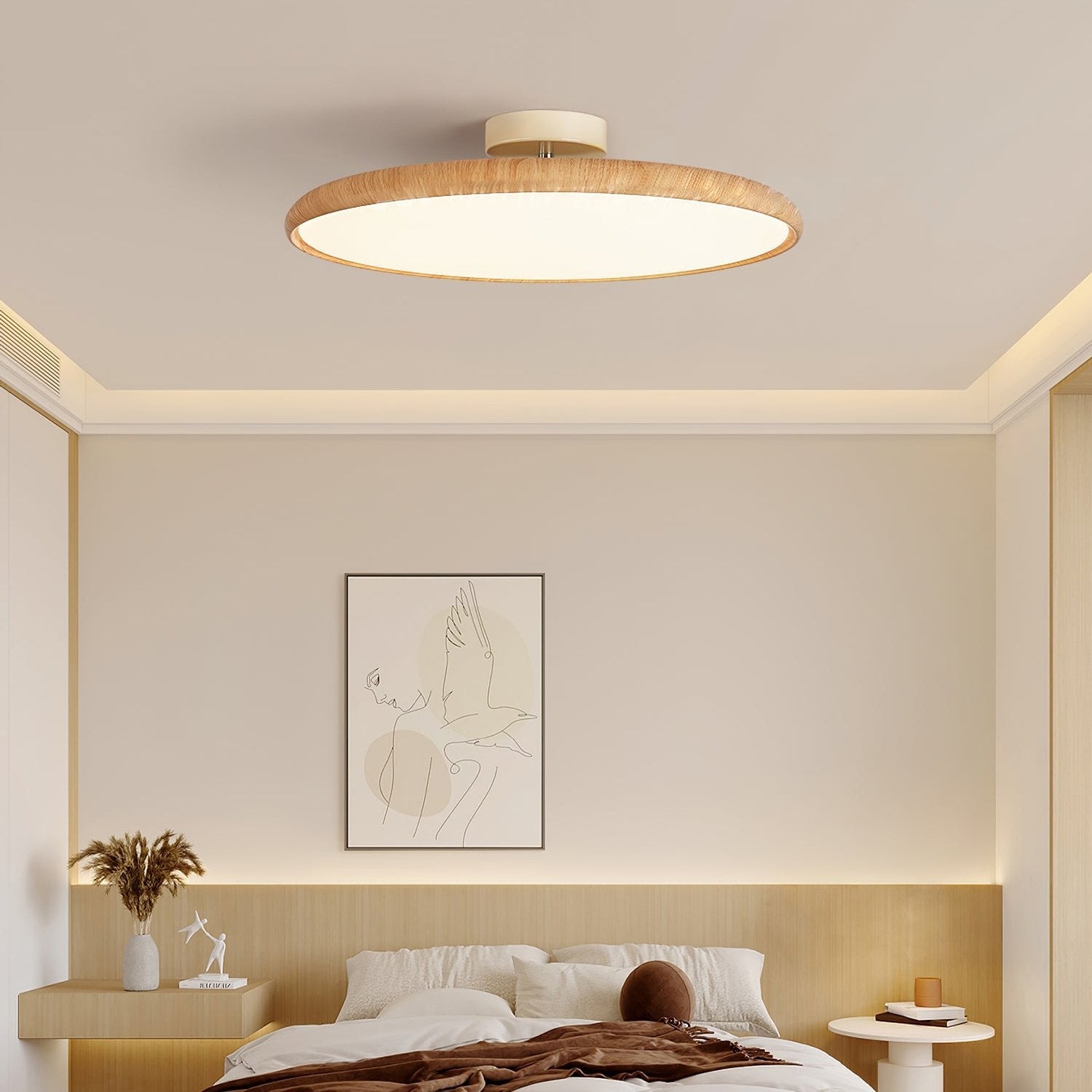Ralemu Modern Minimalist Adjustable Ceiling Lamp-Neutral Decor
