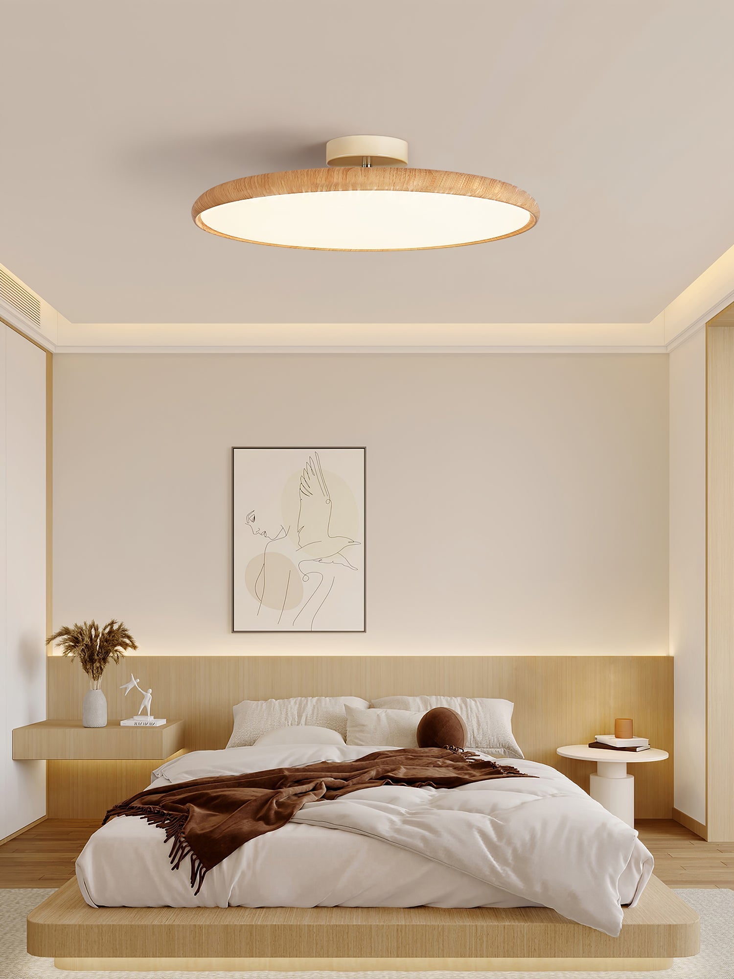 Ralemu Modern Minimalist Adjustable Ceiling Lamp-Neutral Decor