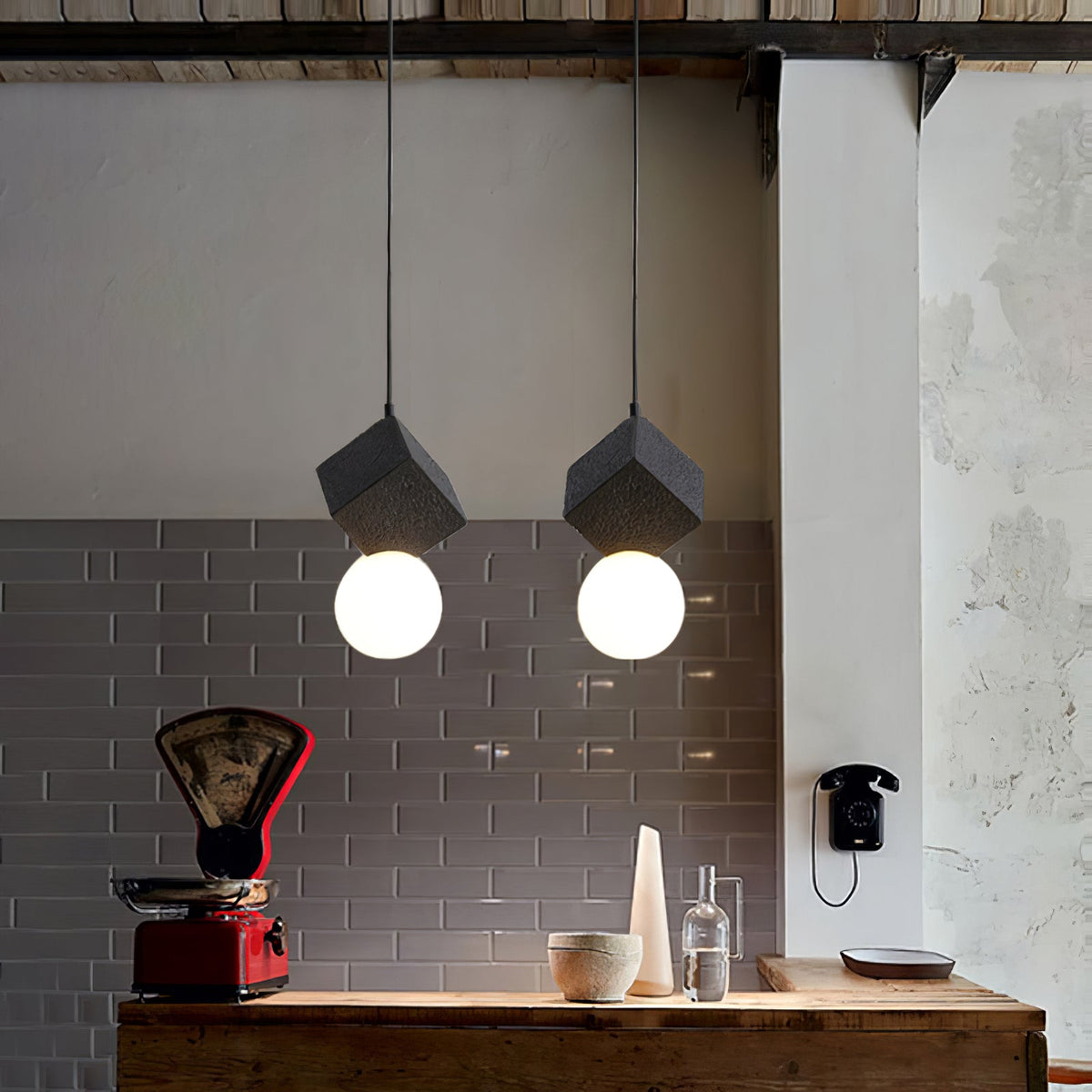 Lolipop Resin Pendant Lamp