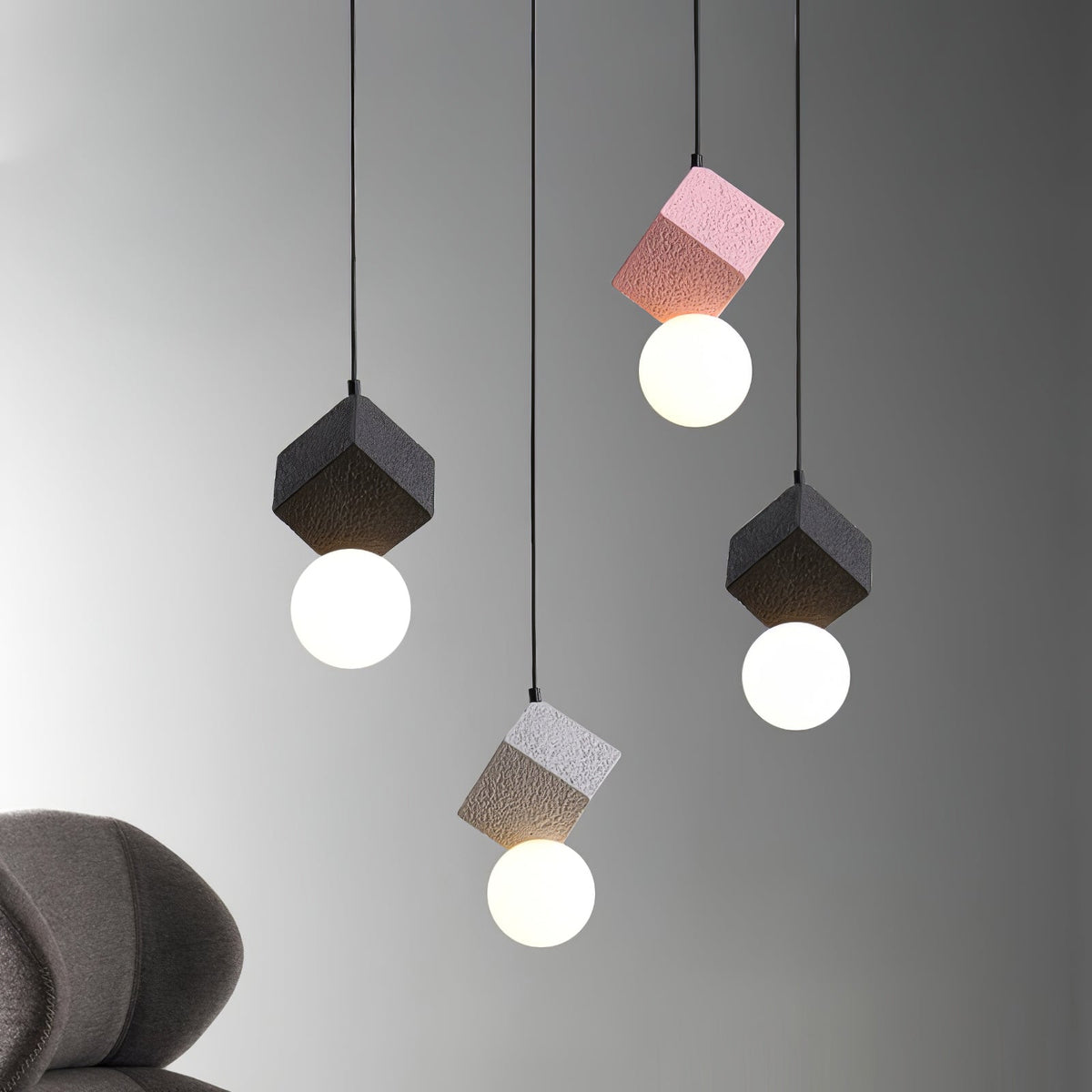 Lolipop Resin Pendant Lamp