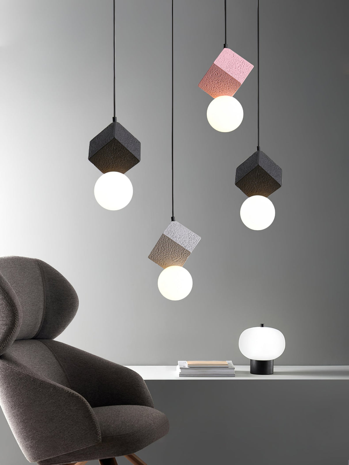 Lolipop Resin Pendant Lamp