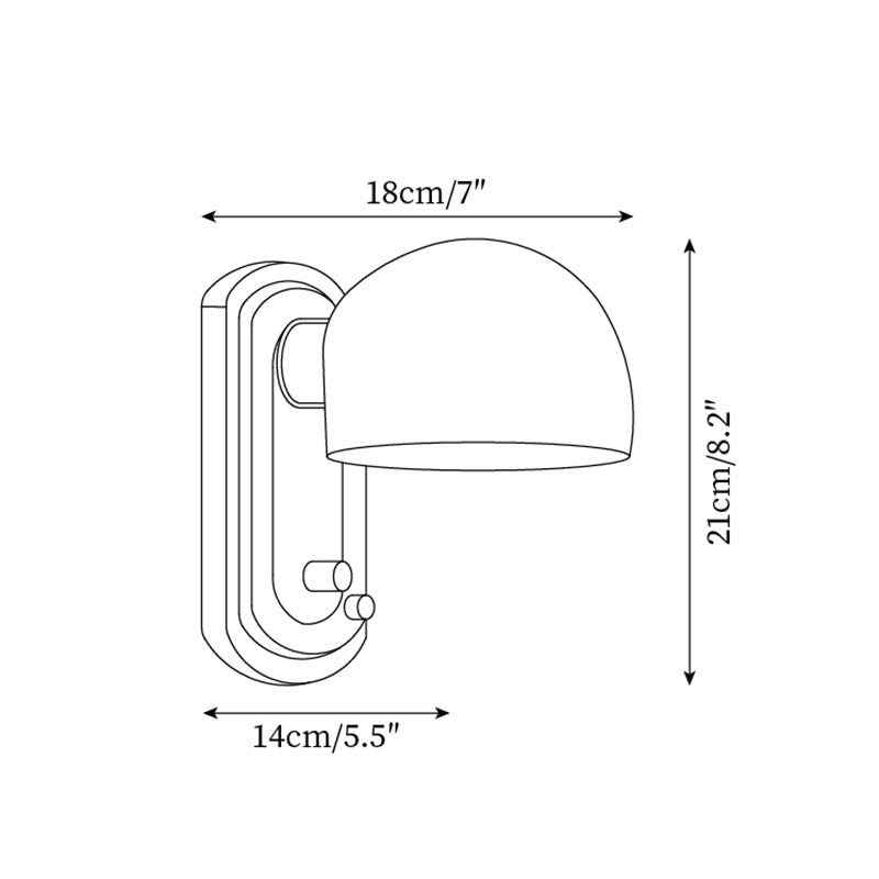 Noren Wall Lamp-Neutral Decor