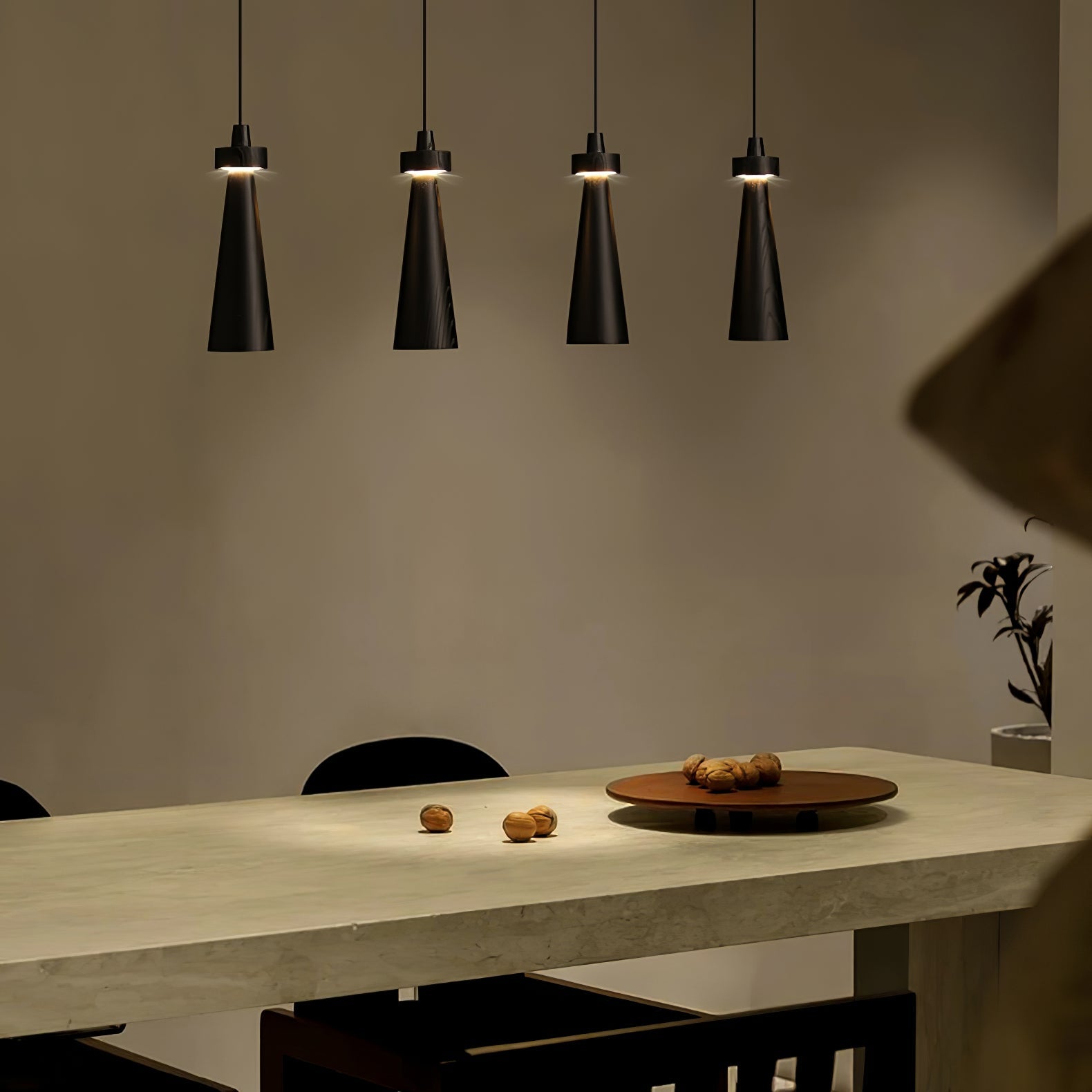 Tesno Minimalist Wood Pendant Light-Neutral Decor