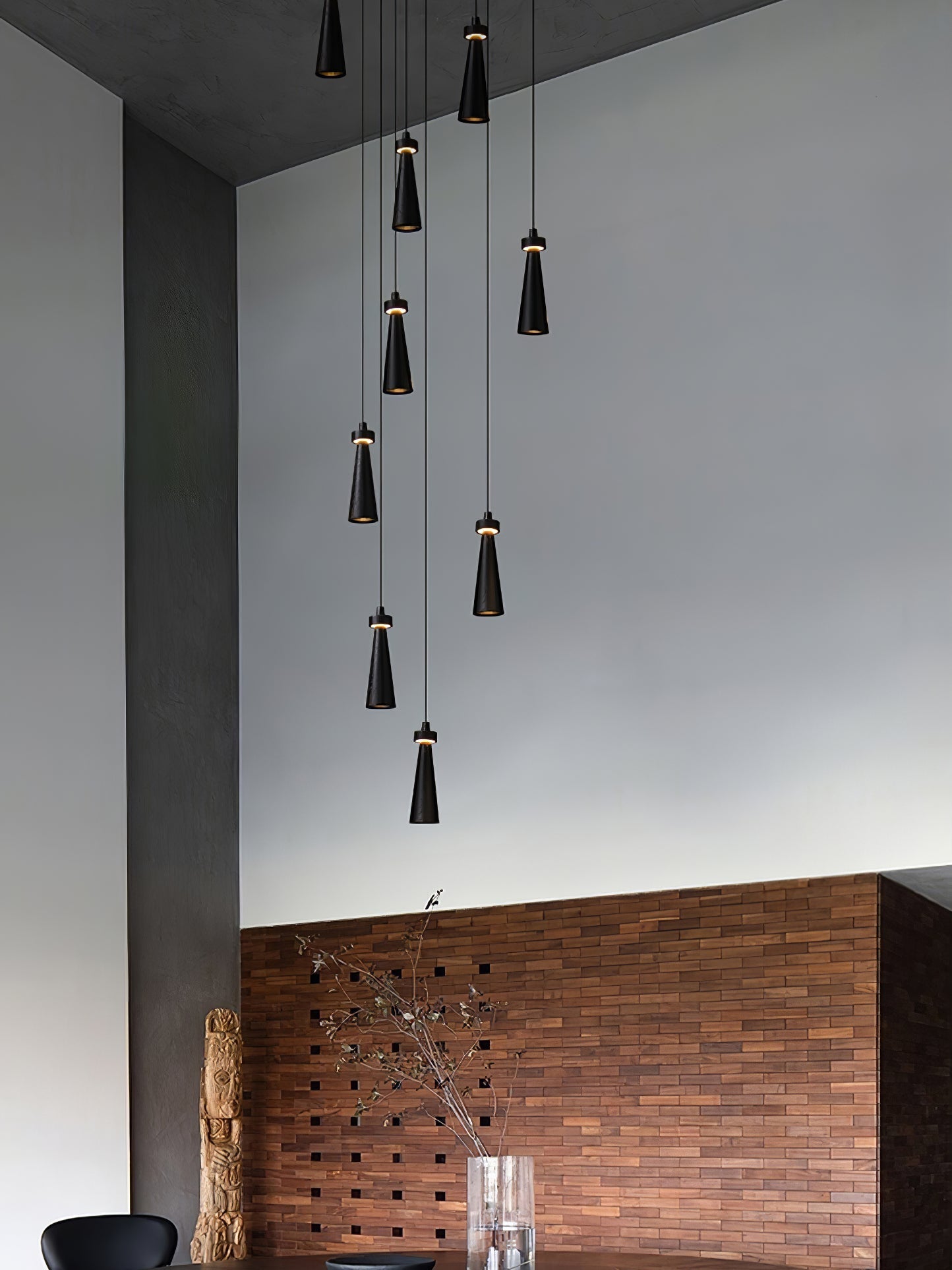Tesno Minimalist Wood Pendant Light-Neutral Decor