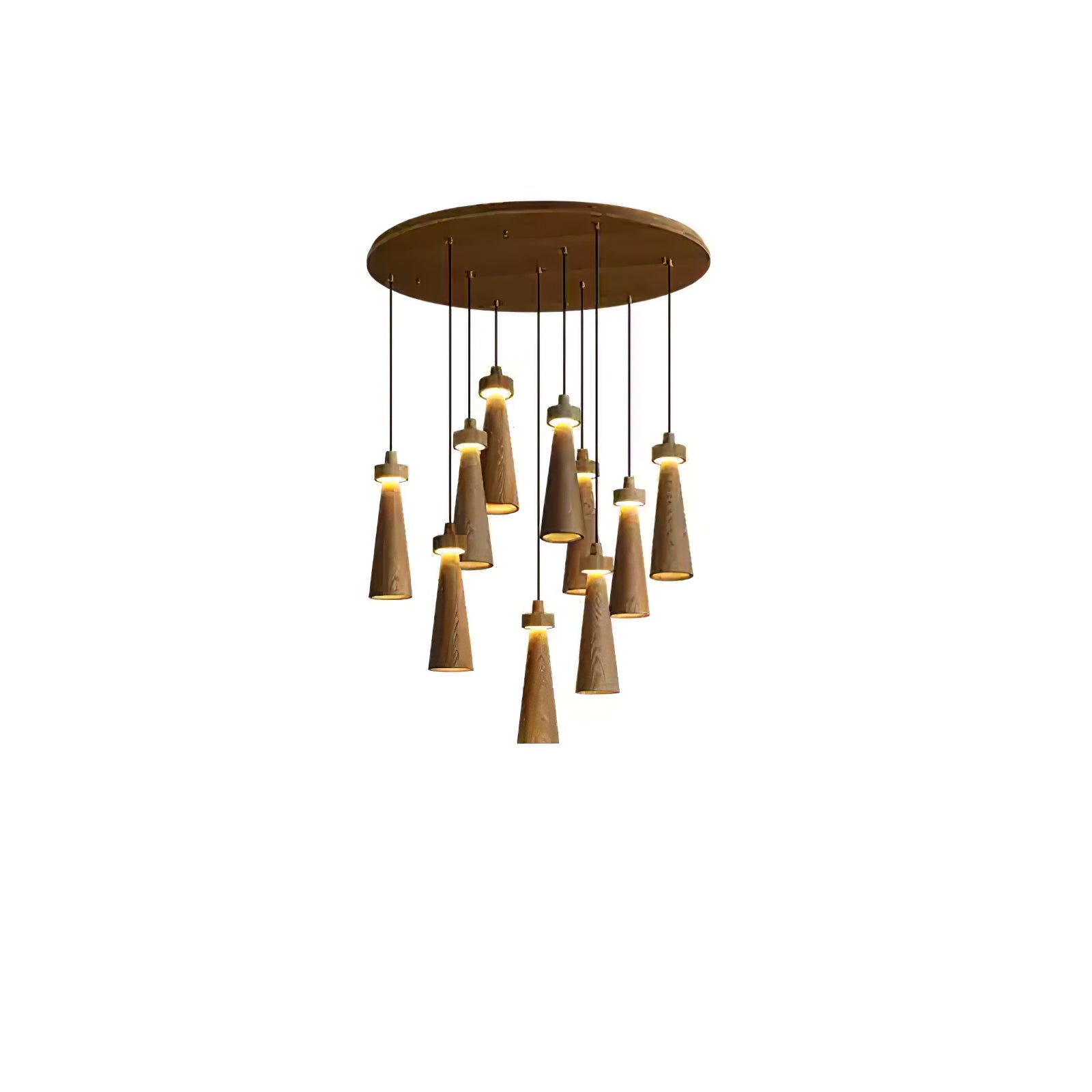 Tesno Minimalist Wood Pendant Light-Neutral Decor
