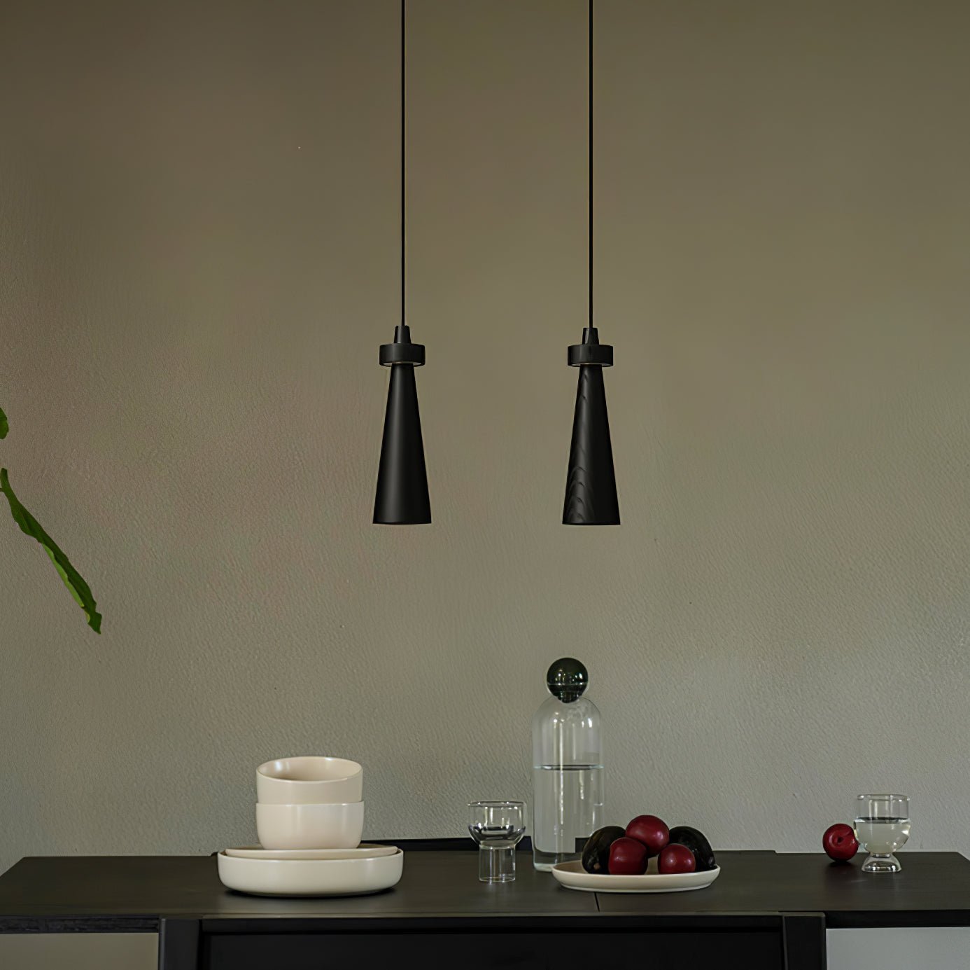 Tesno Minimalist Wood Pendant Light-Neutral Decor