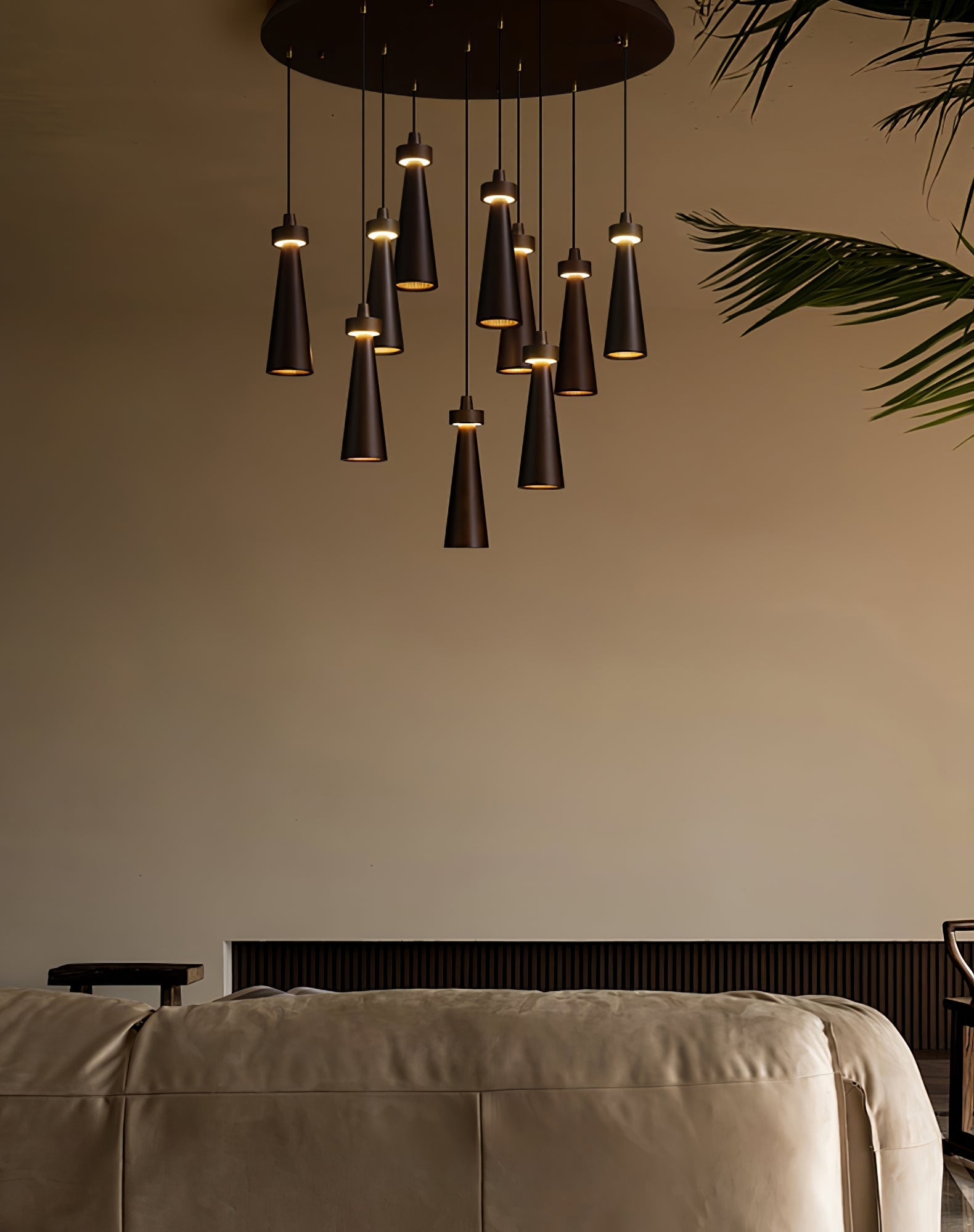 Tesno Minimalist Wood Pendant Light-Neutral Decor