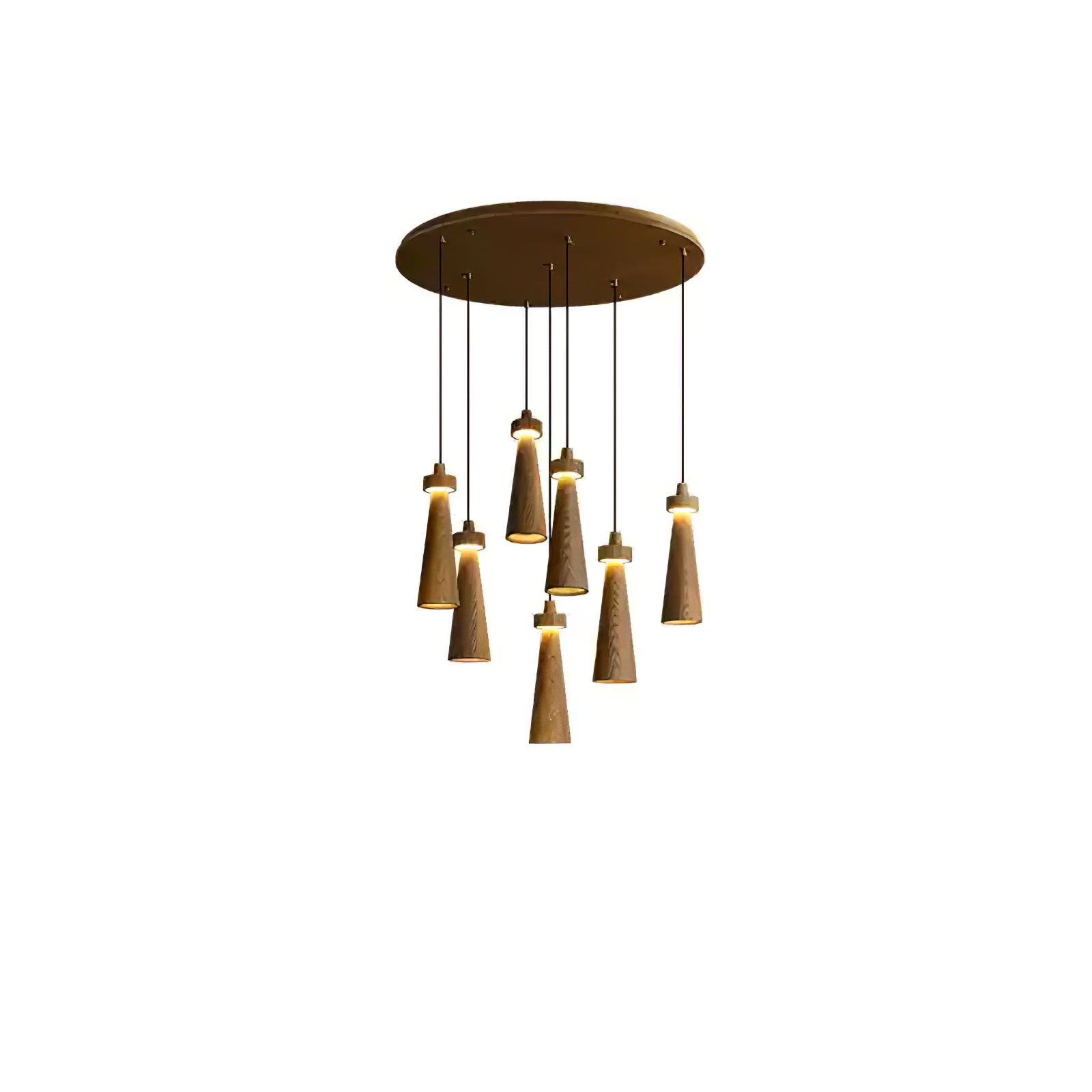 Tesno Minimalist Wood Pendant Light-Neutral Decor