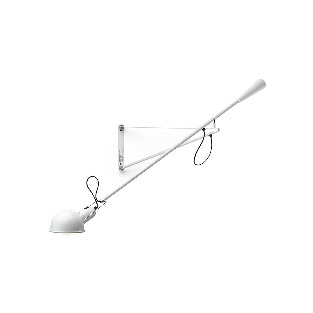 Cid Modern Minimalist Long Arm Wall Lamp-Neutral Decor