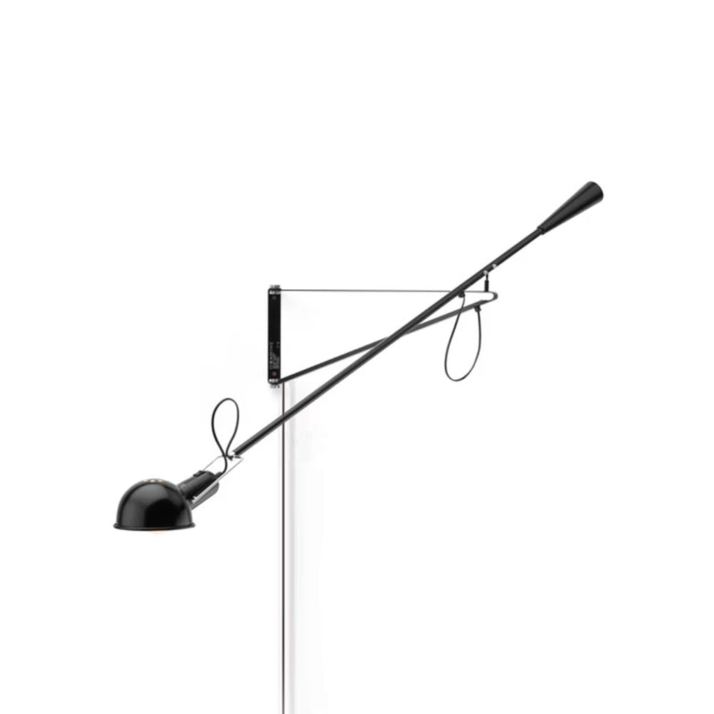 Cid Modern Minimalist Long Arm Wall Lamp-Neutral Decor