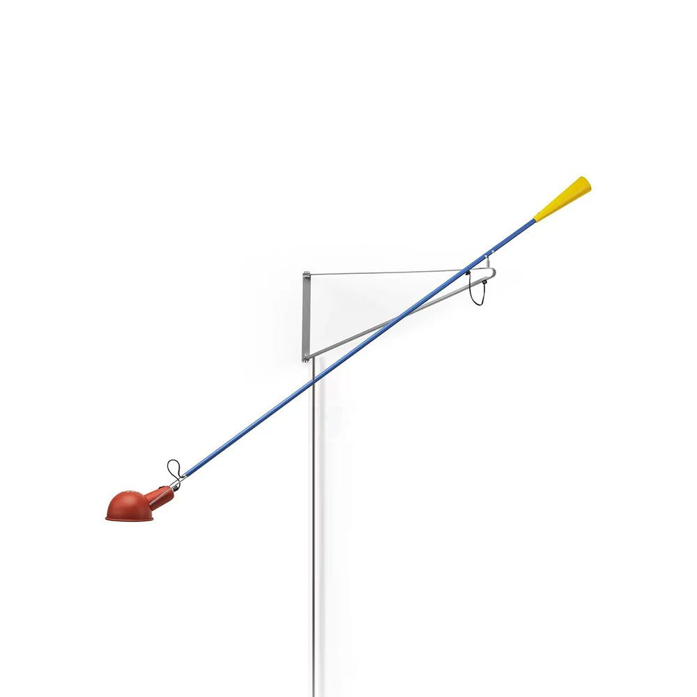 Cid Modern Minimalist Long Arm Wall Lamp-Neutral Decor