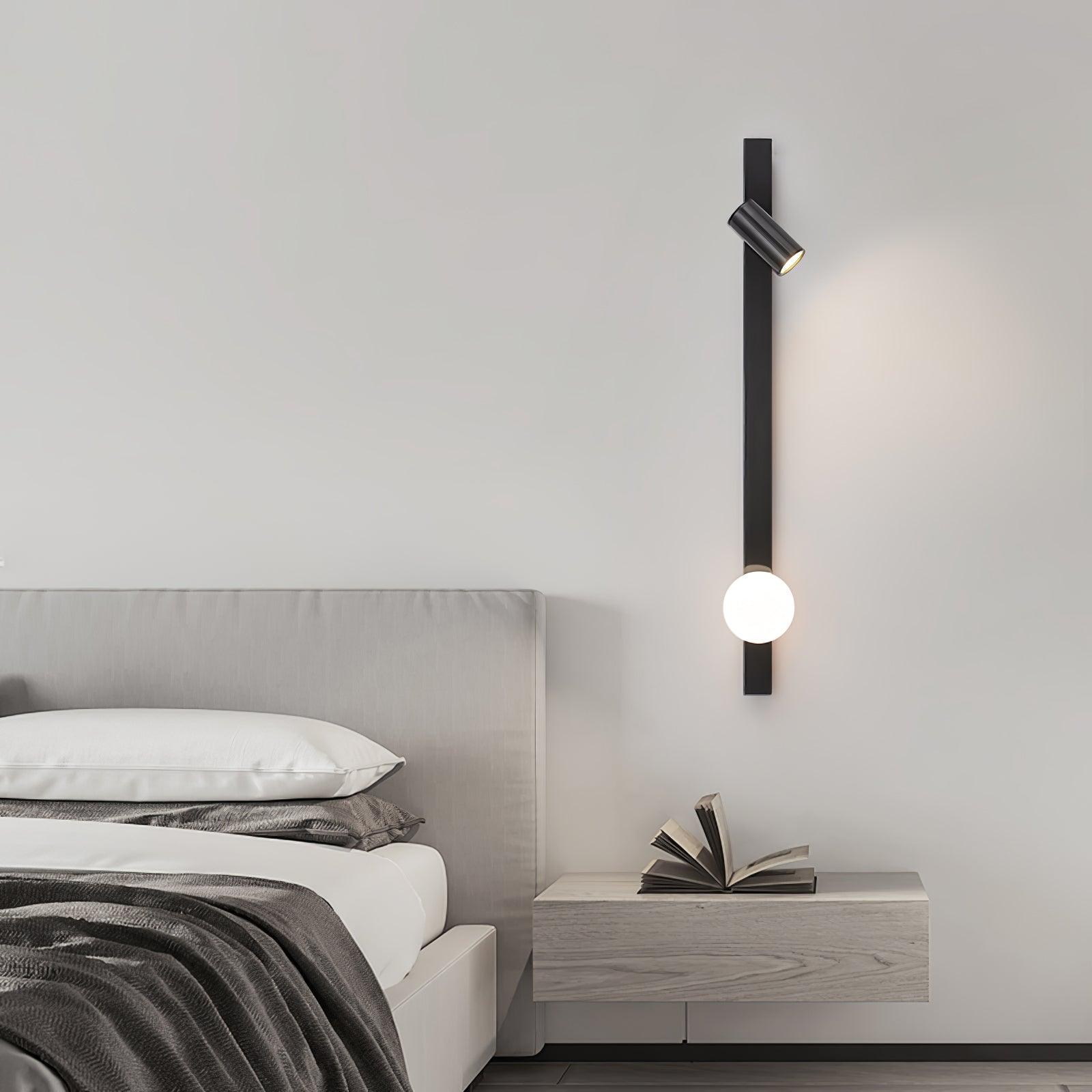 Aloz Brass Glass Minimalist Wall Light-Neutral Decor