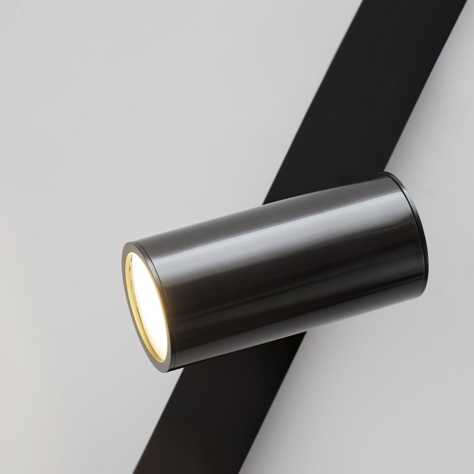 Evlaeiel Long Arm Plug-in Brass Glass Wall Light-Neutral Decor
