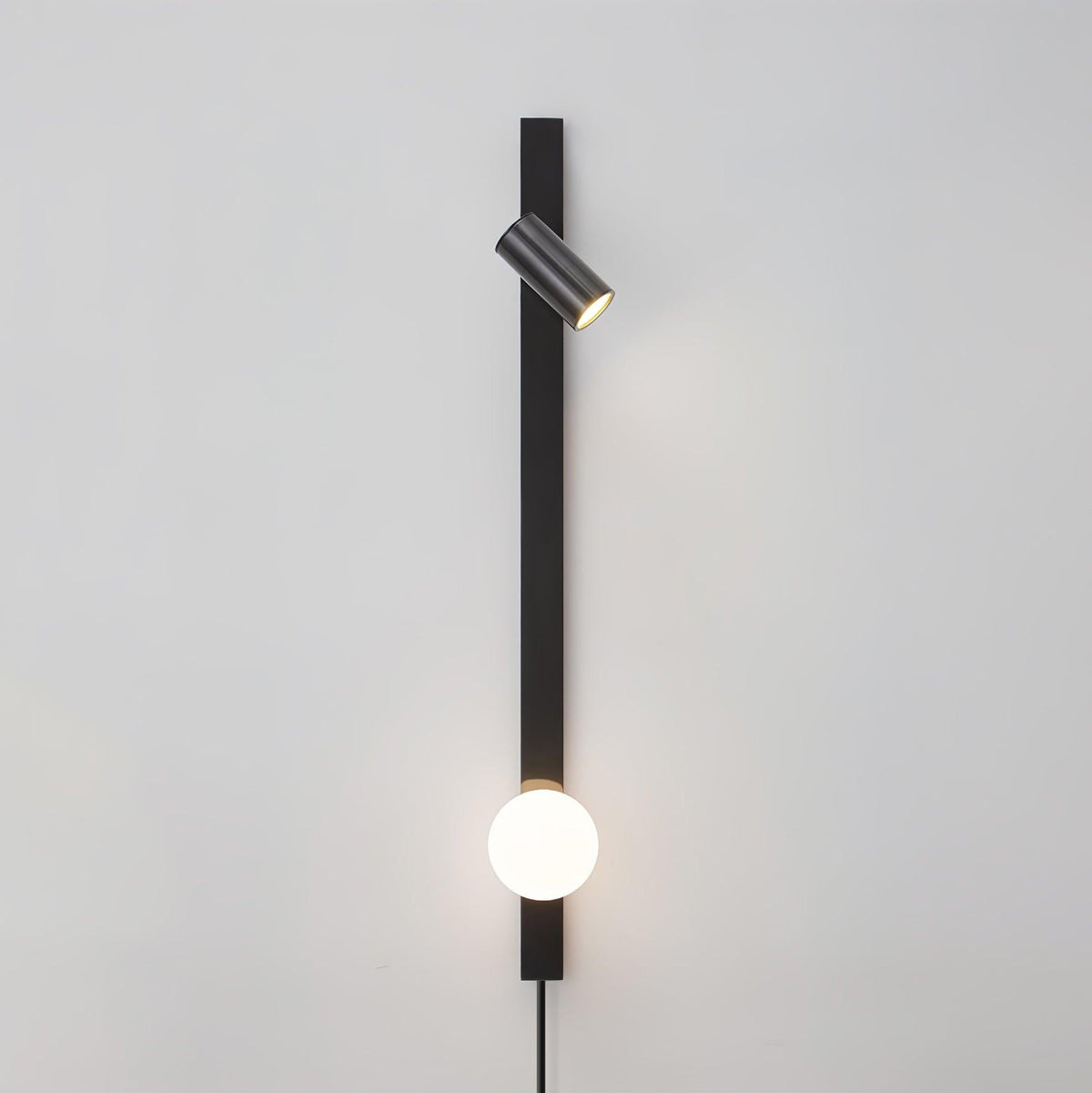 Long Arm Plug-in Wall Light-Neutral Decor