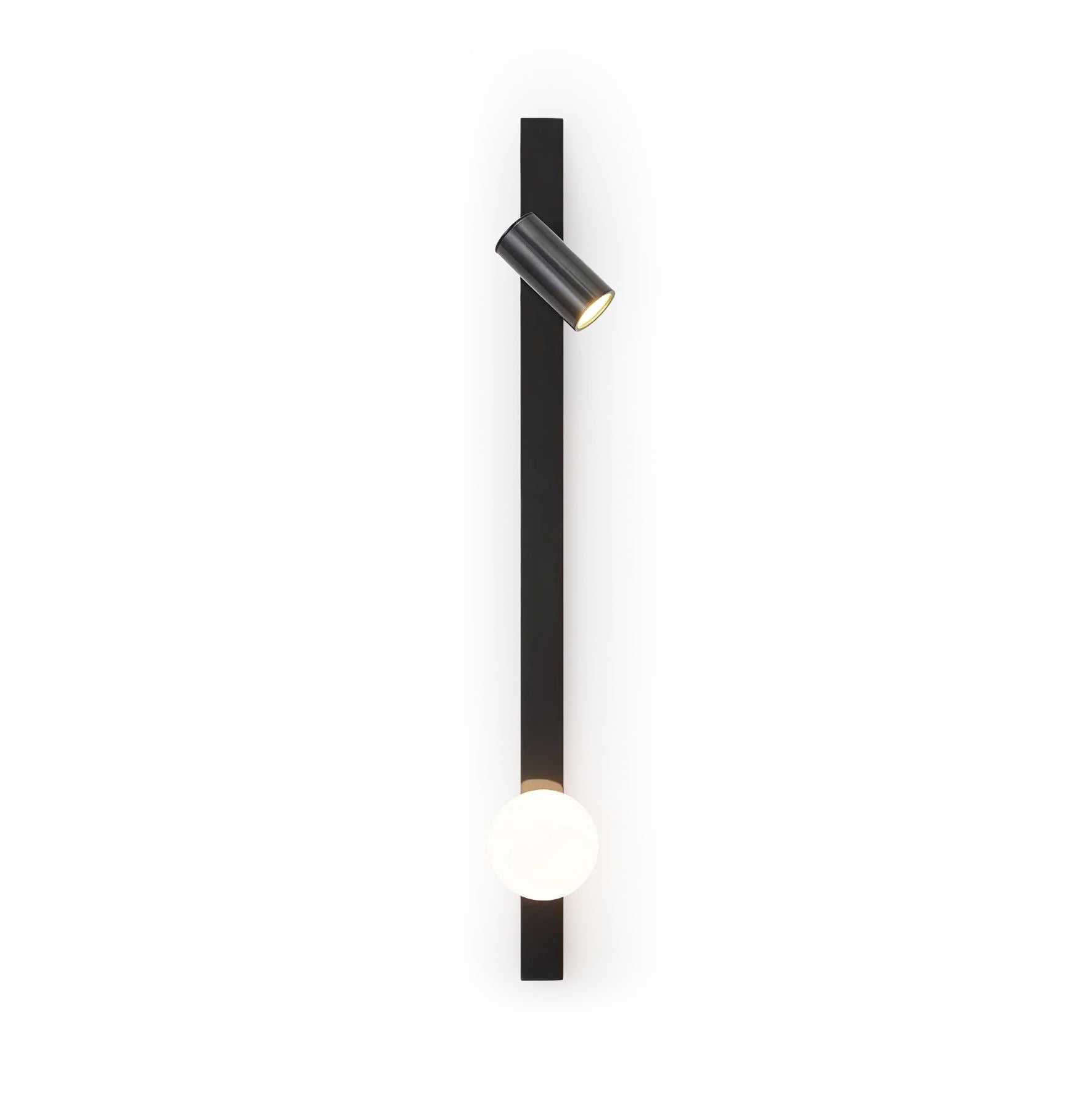 Aloz Brass Glass Minimalist Wall Light-Neutral Decor