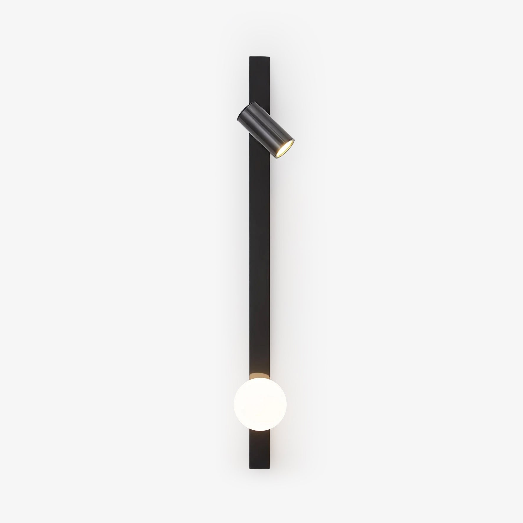 Aloz Brass Glass Minimalist Wall Light-Neutral Decor