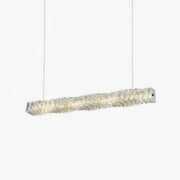Stream Long Crystal Pendant Lamp-Neutral Decor