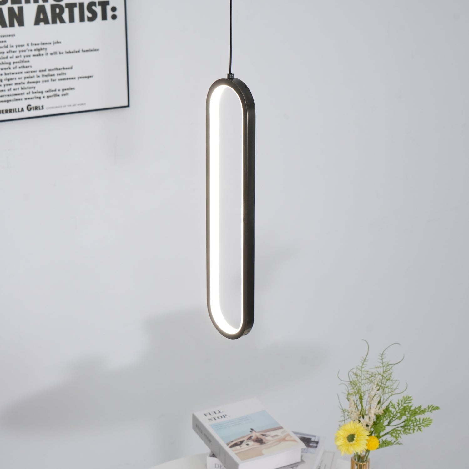 Kali Minimalist Pendant Light-Neutral Decor