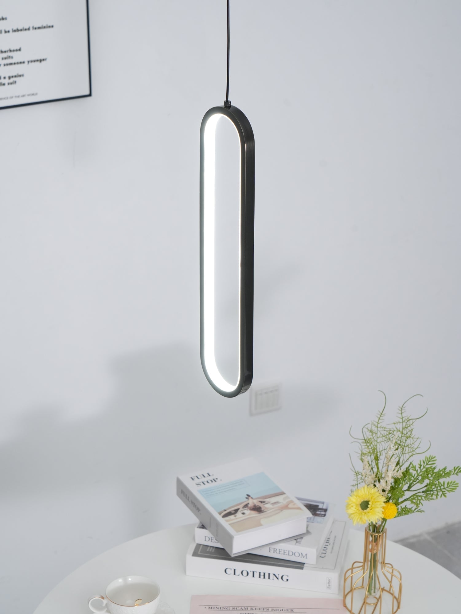 Kali Minimalist Pendant Light-Neutral Decor