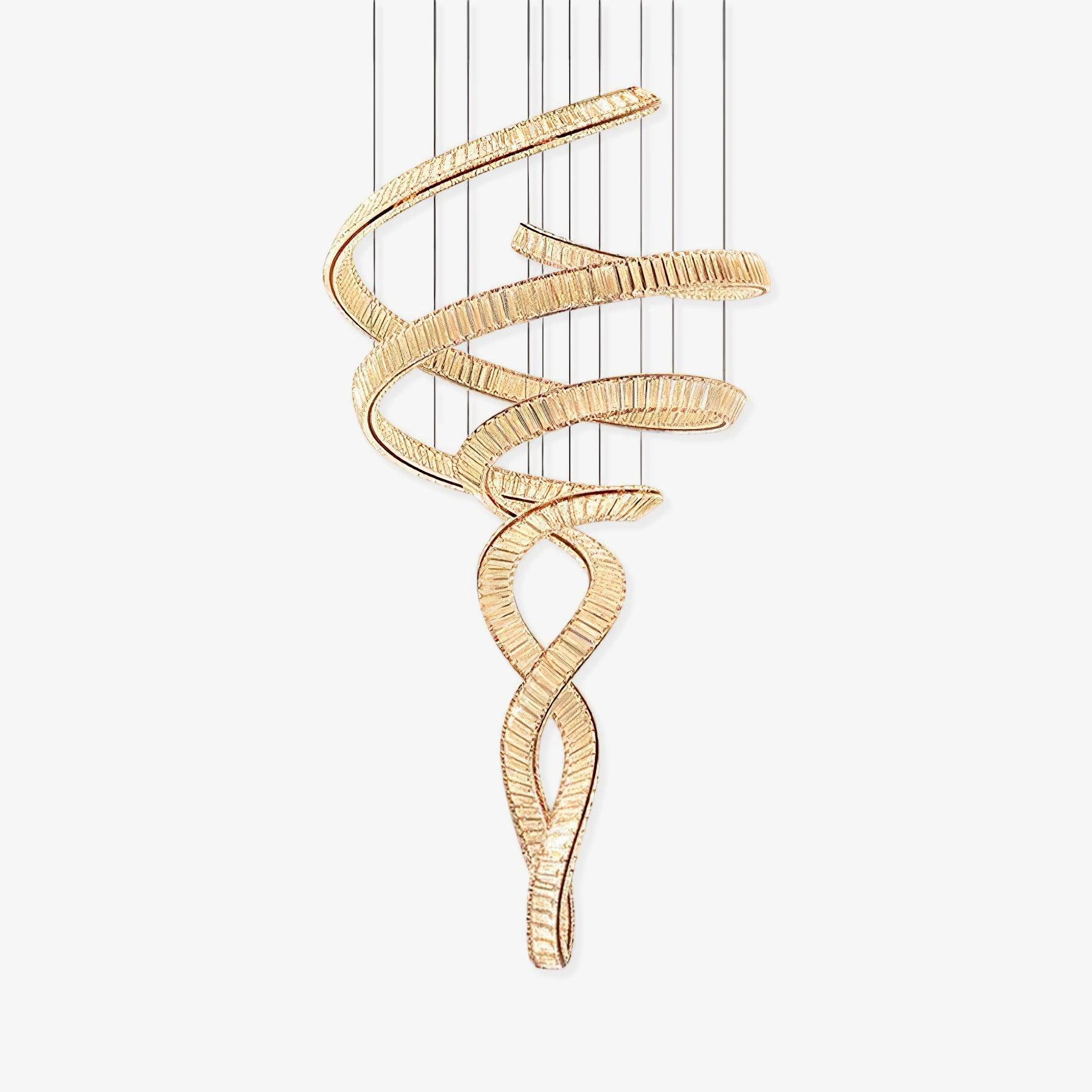 Cotalan Fluid Gold Pendant Light-Neutral Decor