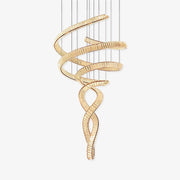 Cotalan Fluid Gold Pendant Light-Neutral Decor