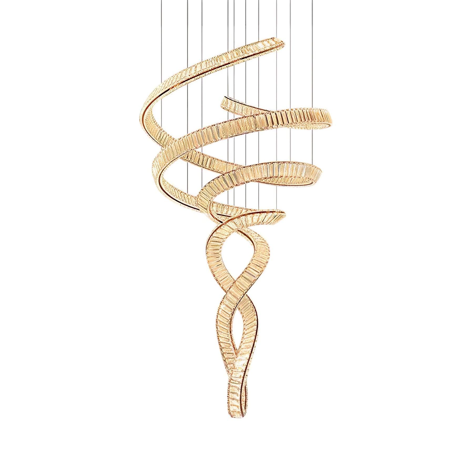 Cotalan Fluid Gold Pendant Light-Neutral Decor
