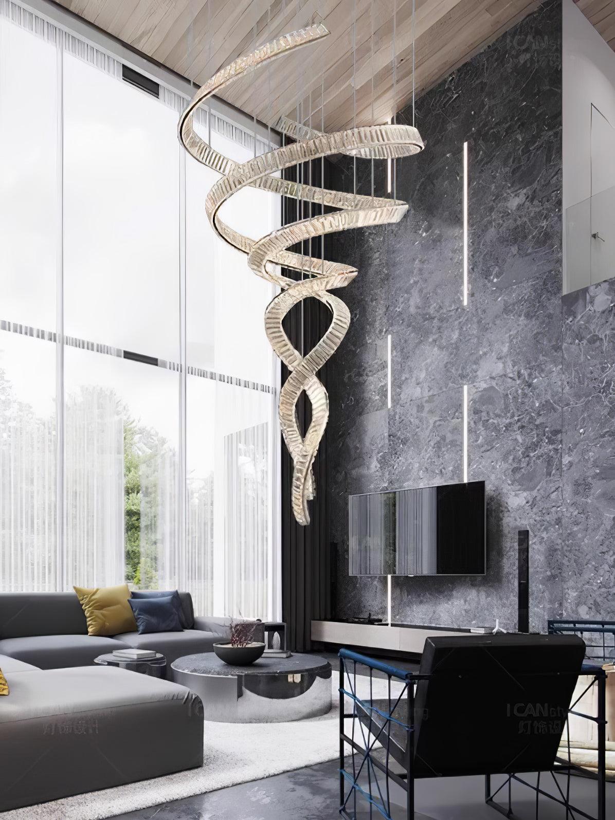 Cotalan Fluid Gold Pendant Light-Neutral Decor