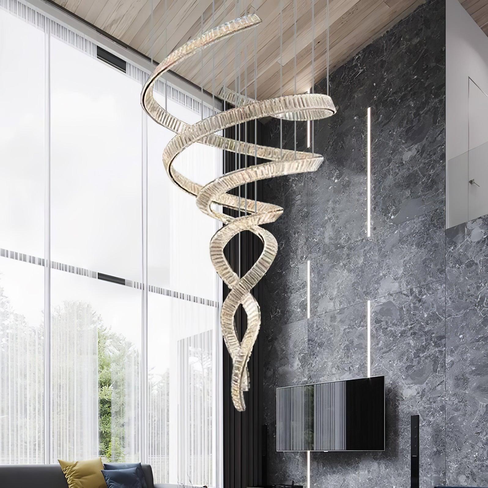 Cotalan Fluid Gold Pendant Light-Neutral Decor
