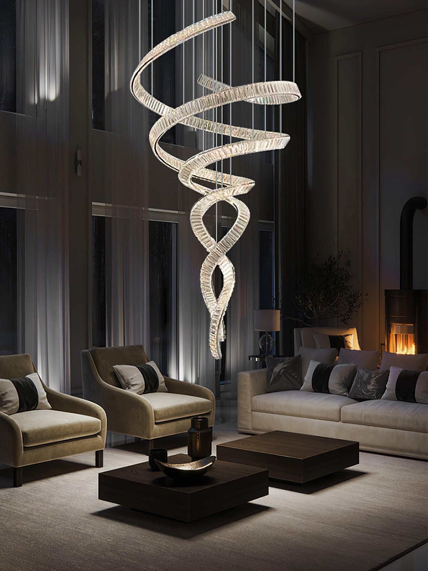 Cotalan Fluid Gold Pendant Light-Neutral Decor