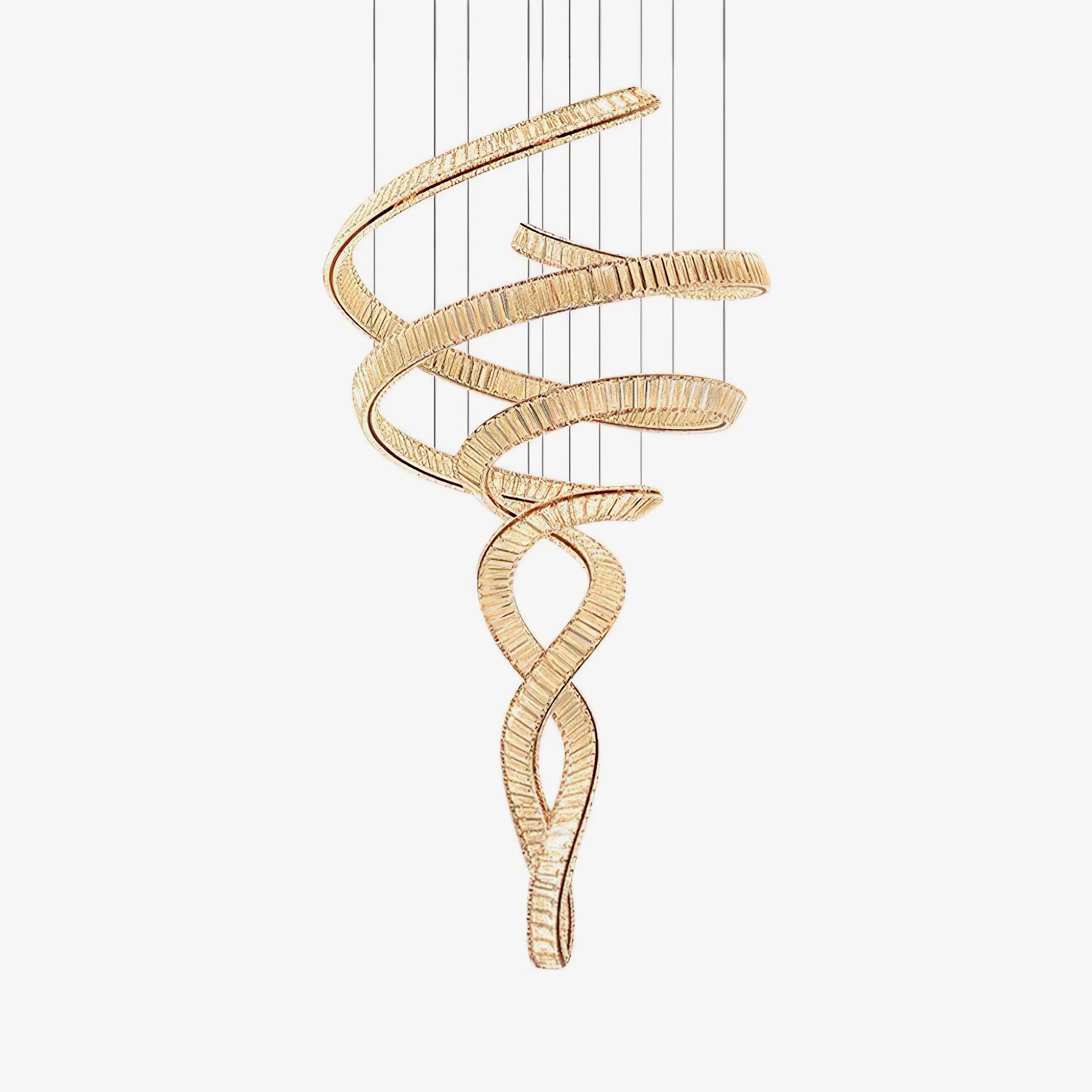 Cotalan Fluid Gold Pendant Light-Neutral Decor