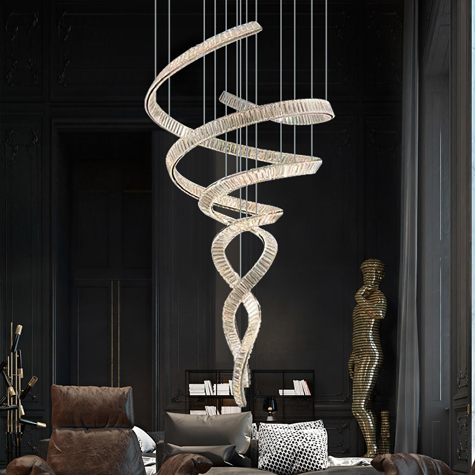 Cotalan Fluid Gold Pendant Light-Neutral Decor